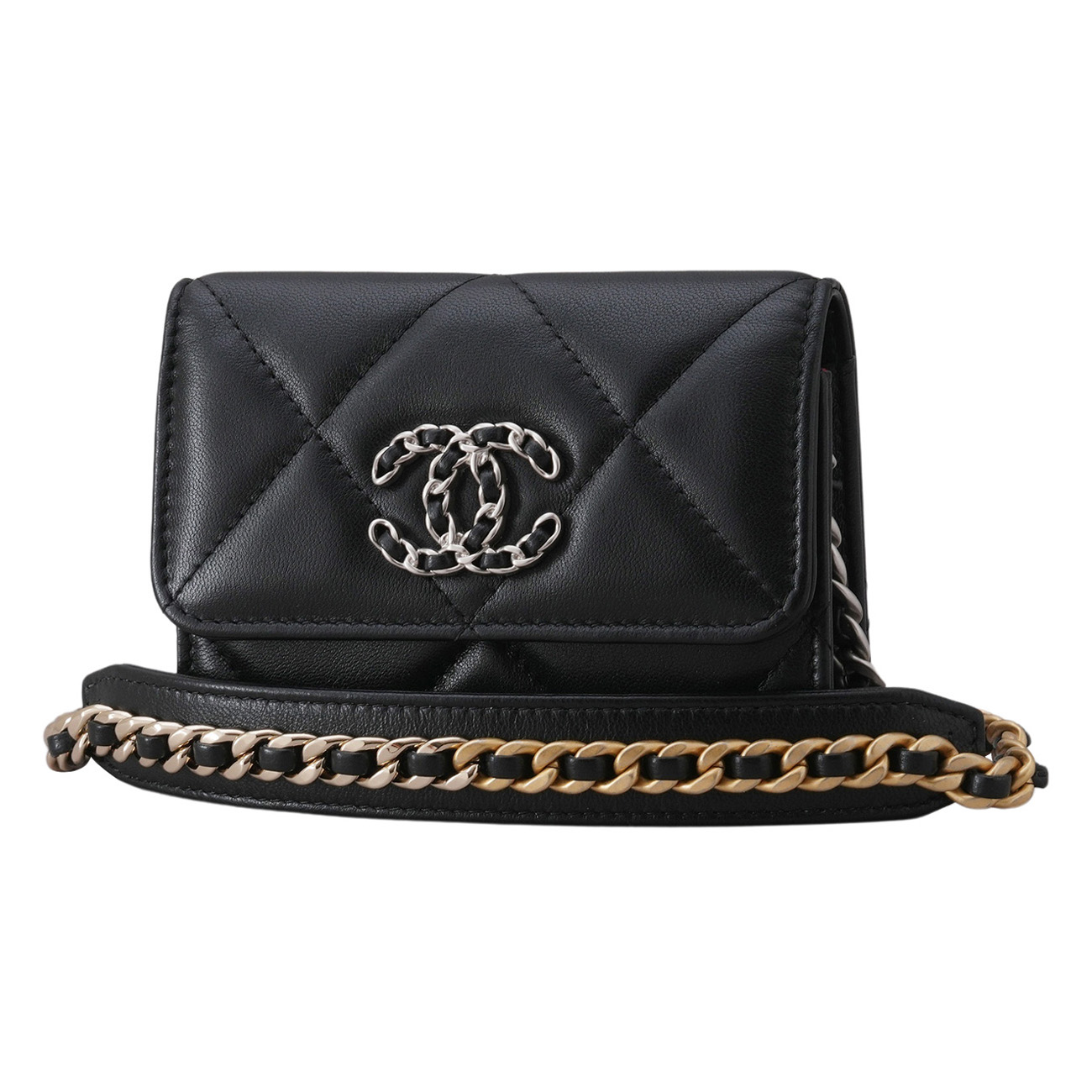 CHANEL(USED)샤넬 AP2522 19 체인 미니 카드지갑