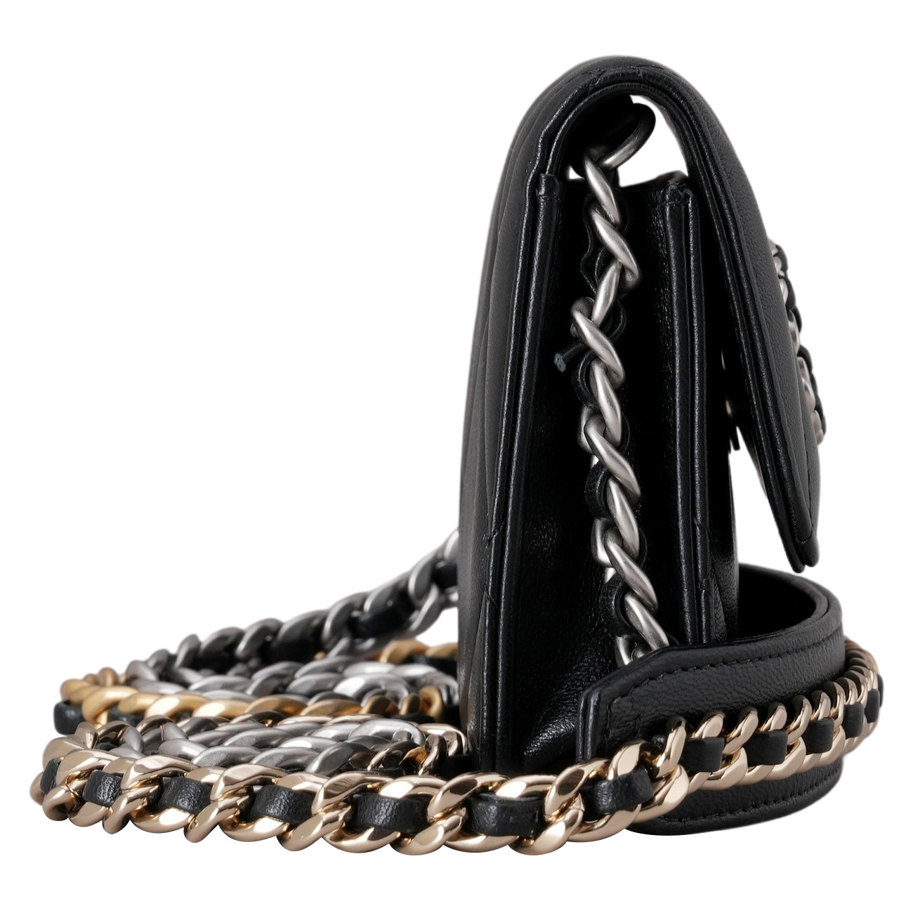 CHANEL(USED)샤넬 AP2522 19 체인 미니 카드지갑