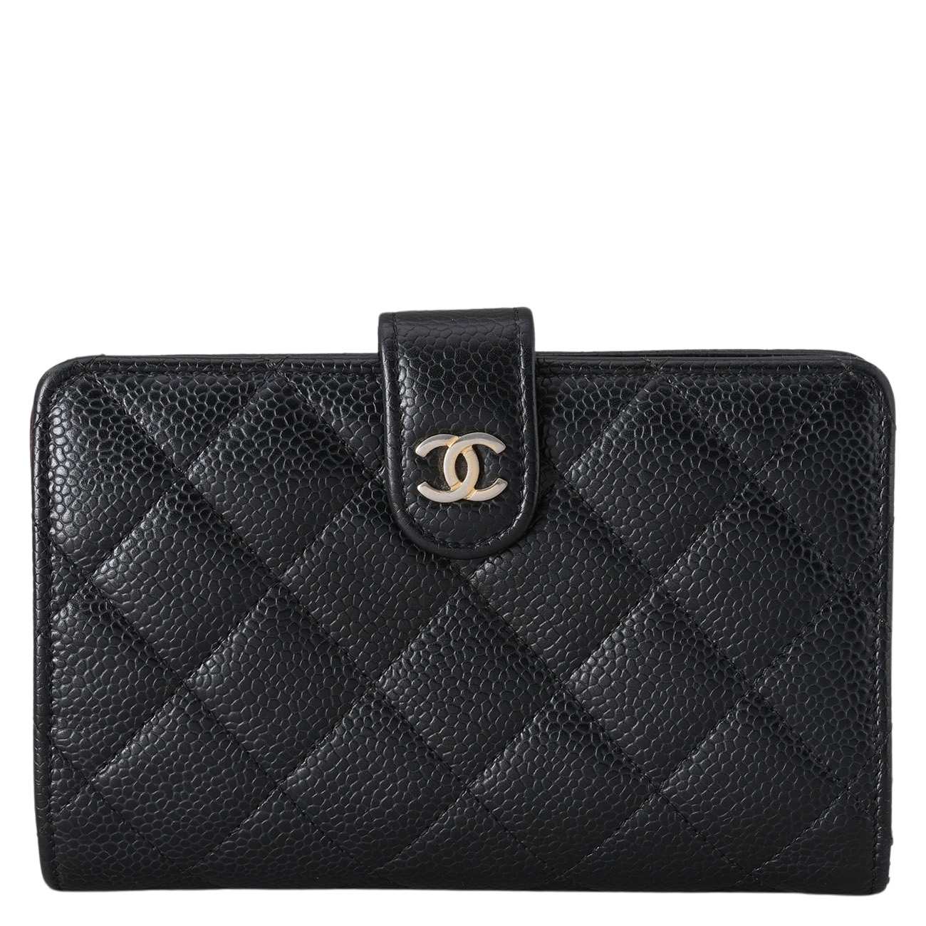CHANEL(USED)샤넬 캐비어 중지갑