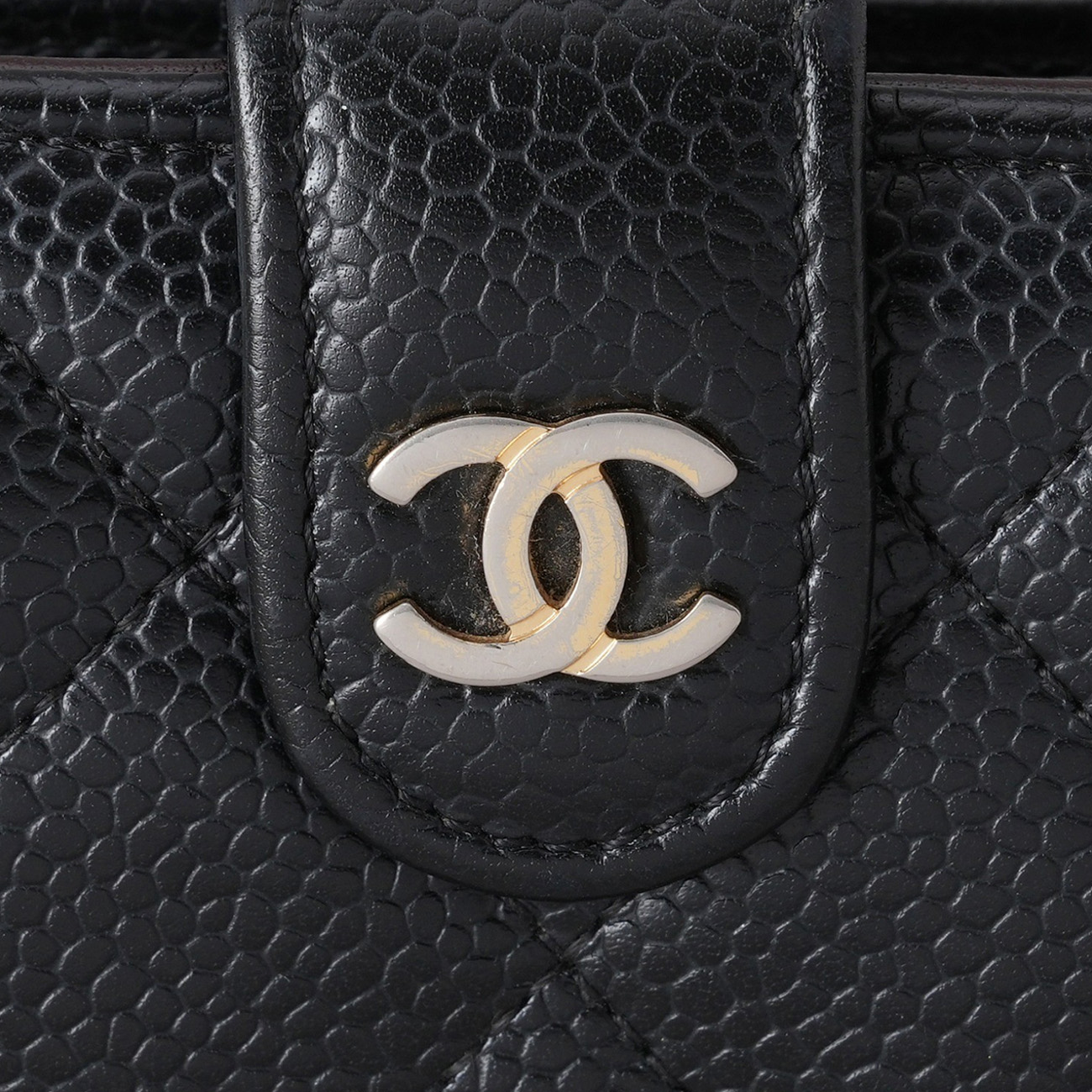 CHANEL(USED)샤넬 캐비어 중지갑