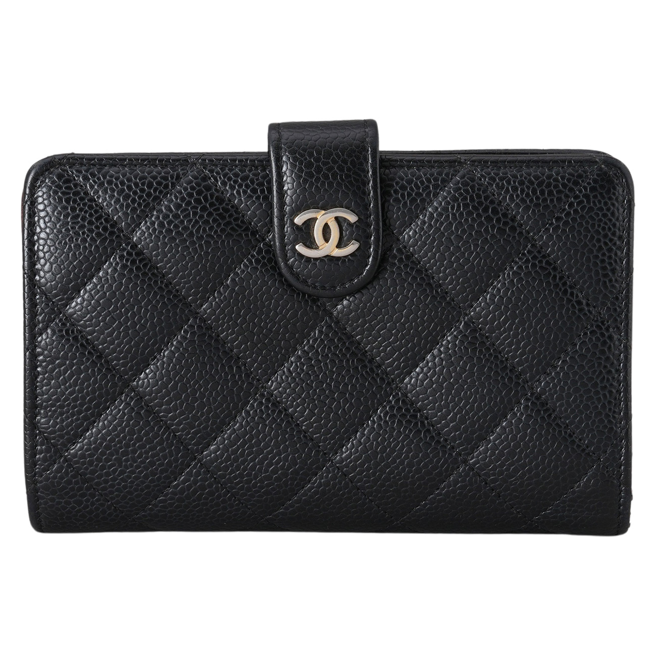 CHANEL(USED)샤넬 캐비어 중지갑