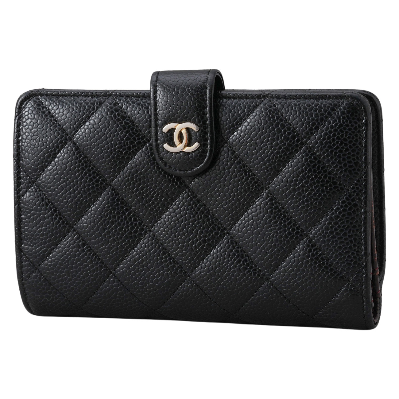 CHANEL(USED)샤넬 캐비어 중지갑