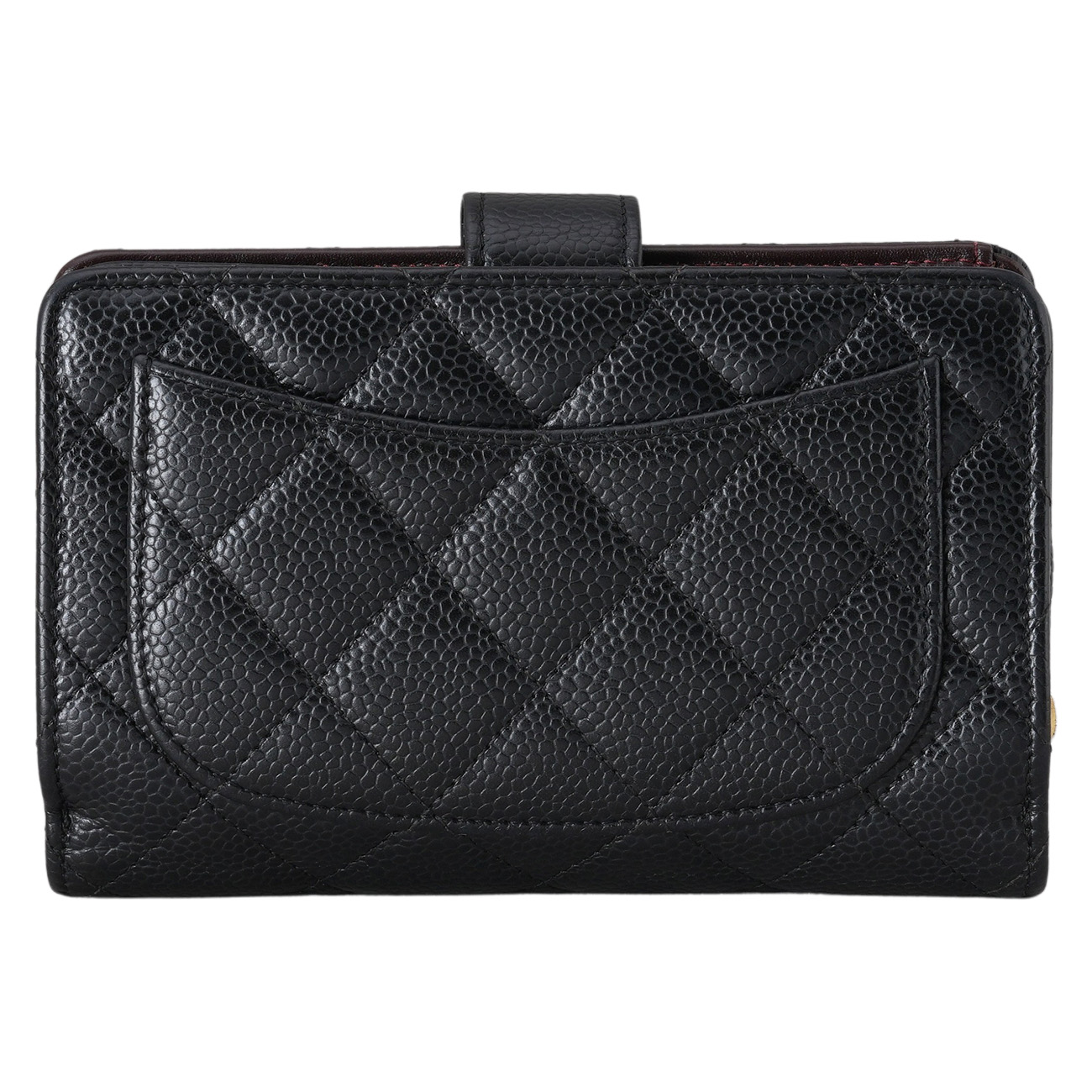 CHANEL(USED)샤넬 캐비어 중지갑