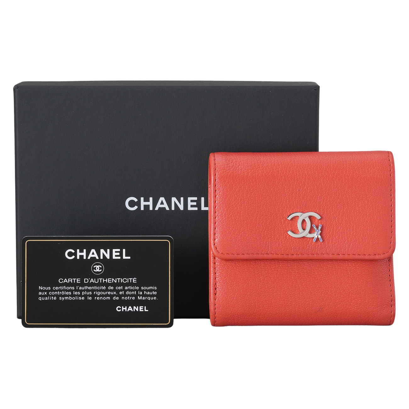 CHANEL(USED)샤넬 시즌 반지갑