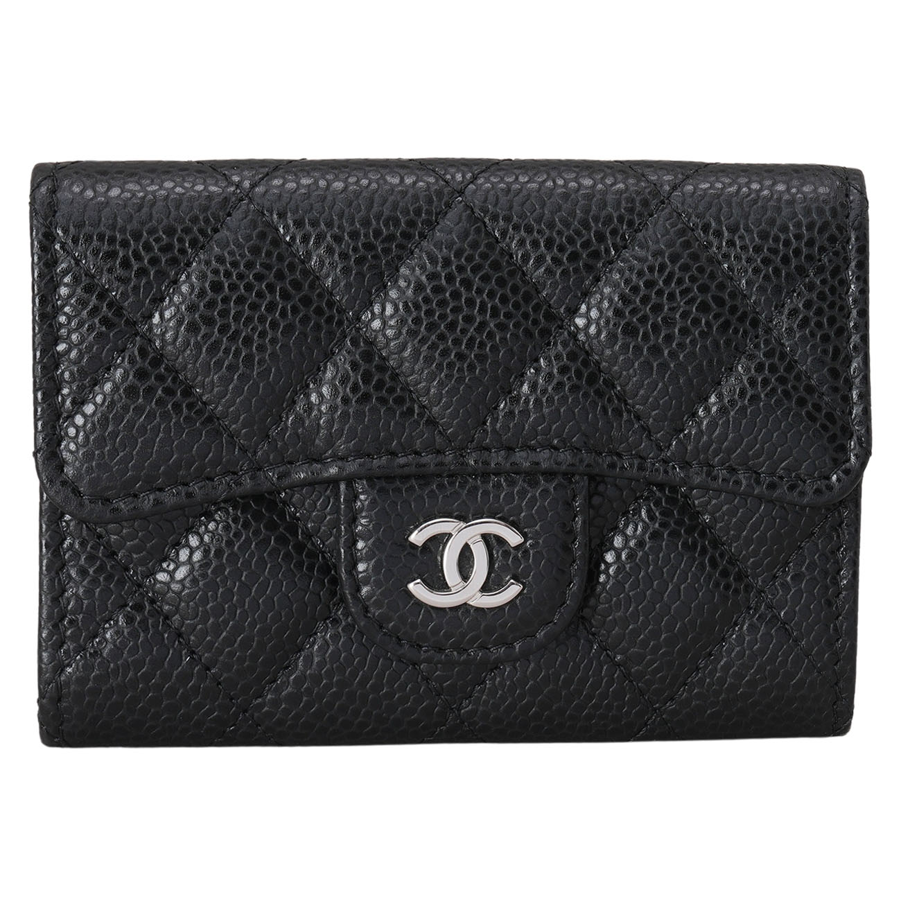 CHANEL(USED)샤넬 캐비어 클래식 카드지갑
