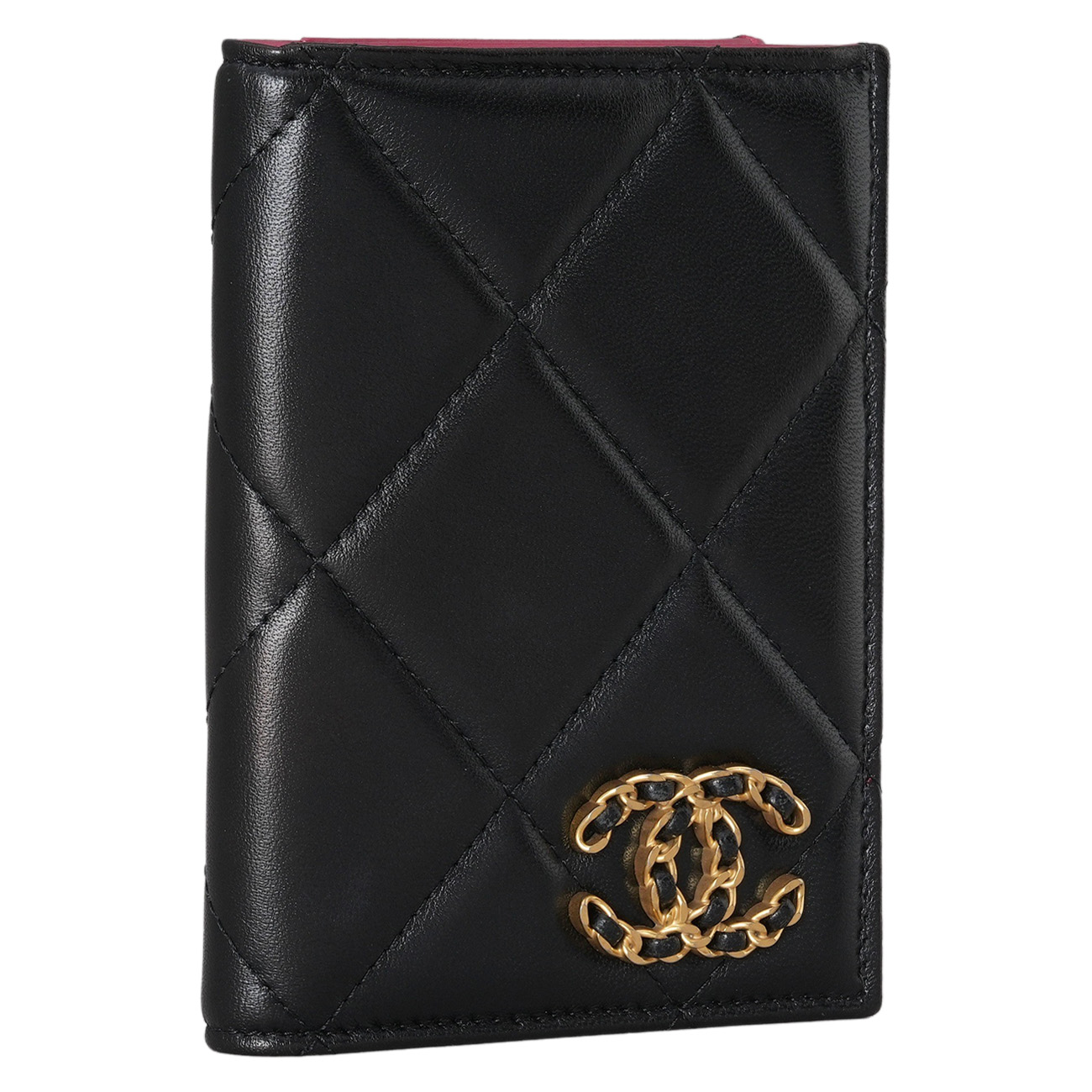 CHANEL(USED)샤넬 19 패스포트 월릿