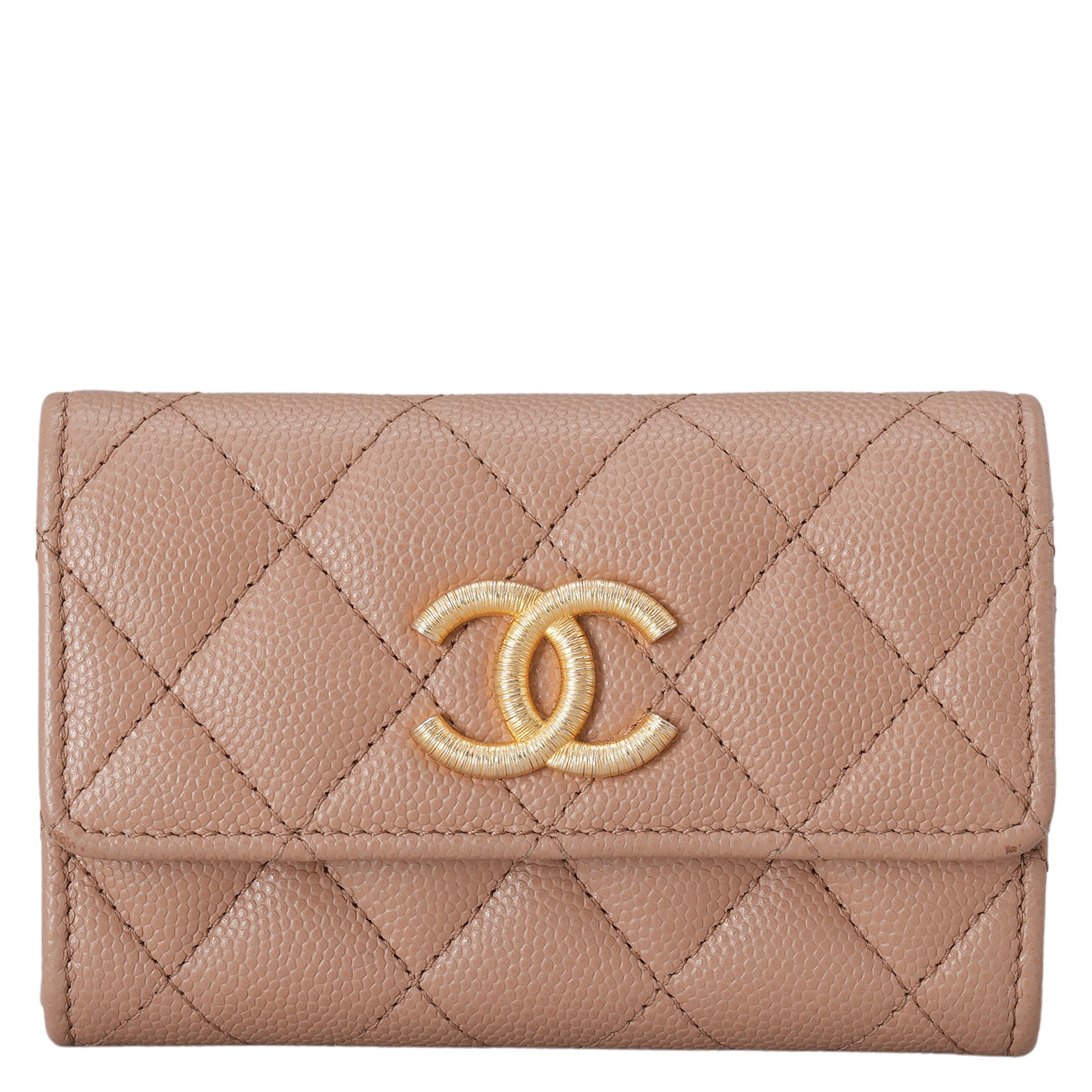 CHANEL(USED)샤넬 캐비어 시즌 카드지갑