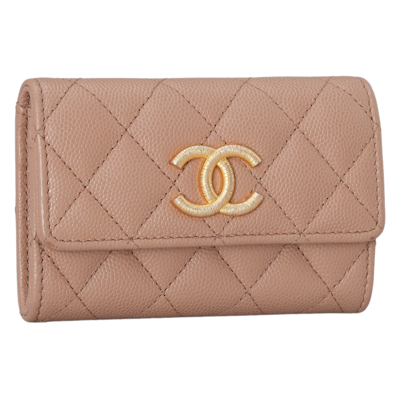 CHANEL(USED)샤넬 캐비어 시즌 카드지갑