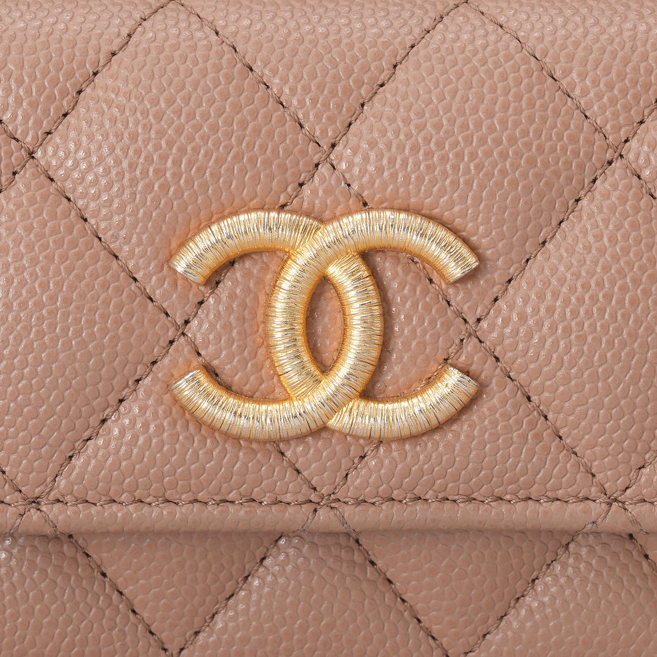 CHANEL(USED)샤넬 캐비어 시즌 카드지갑