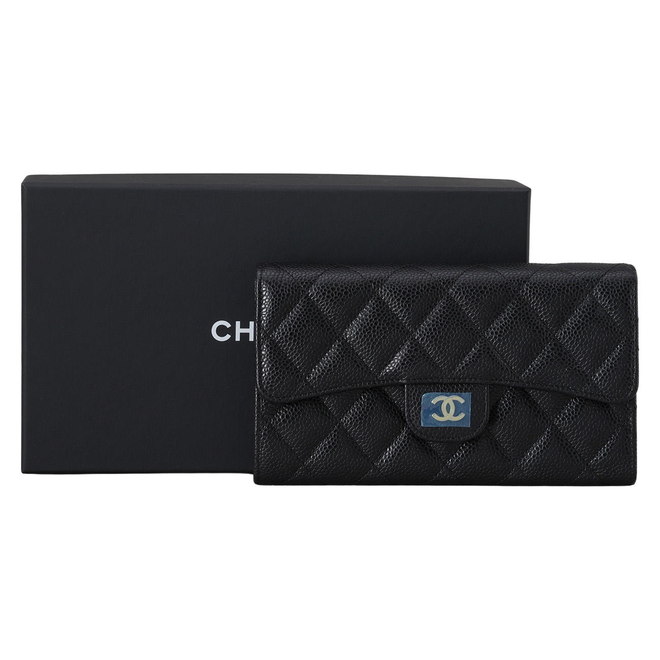 CHANEL(USED)샤넬 캐비어 클래식 장지갑