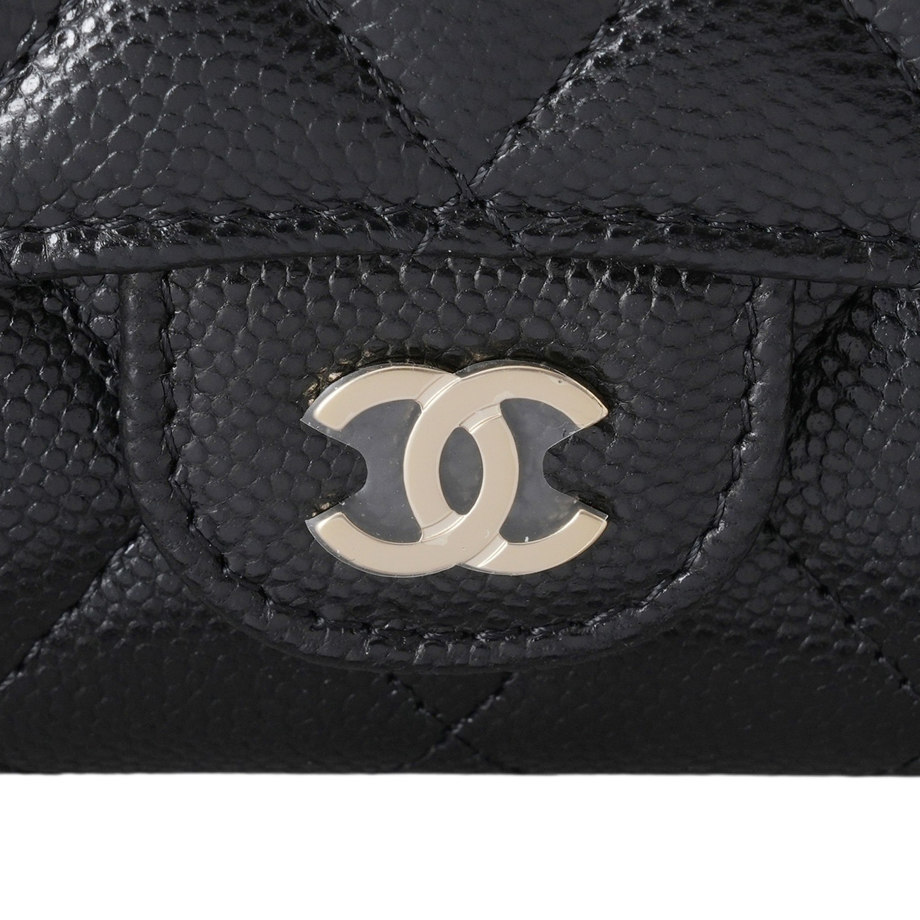 CHANEL(USED)샤넬 캐비어 클래식 반지갑 (새상품)