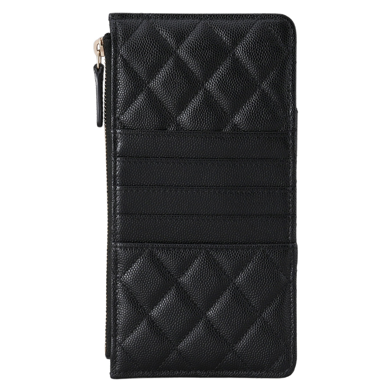 CHANEL(USED)샤넬 AP1652 캐비어 CC로고 폰홀더 카드지갑