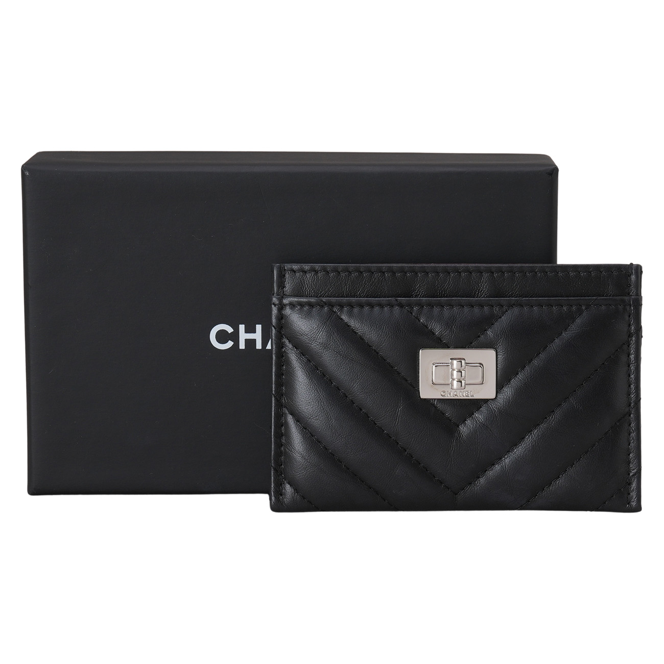 CHANEL(USED)샤넬 A80611 2.55 빈티지 카드 홀더