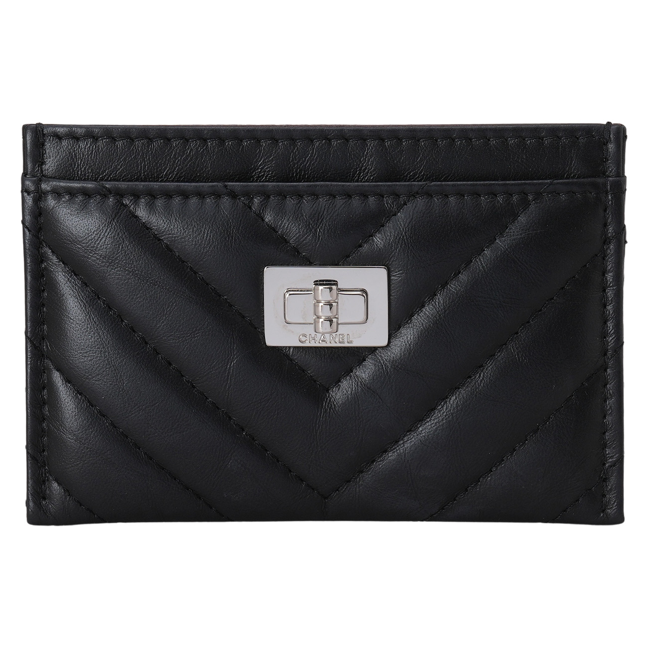 CHANEL(USED)샤넬 A80611 2.55 빈티지 카드 홀더