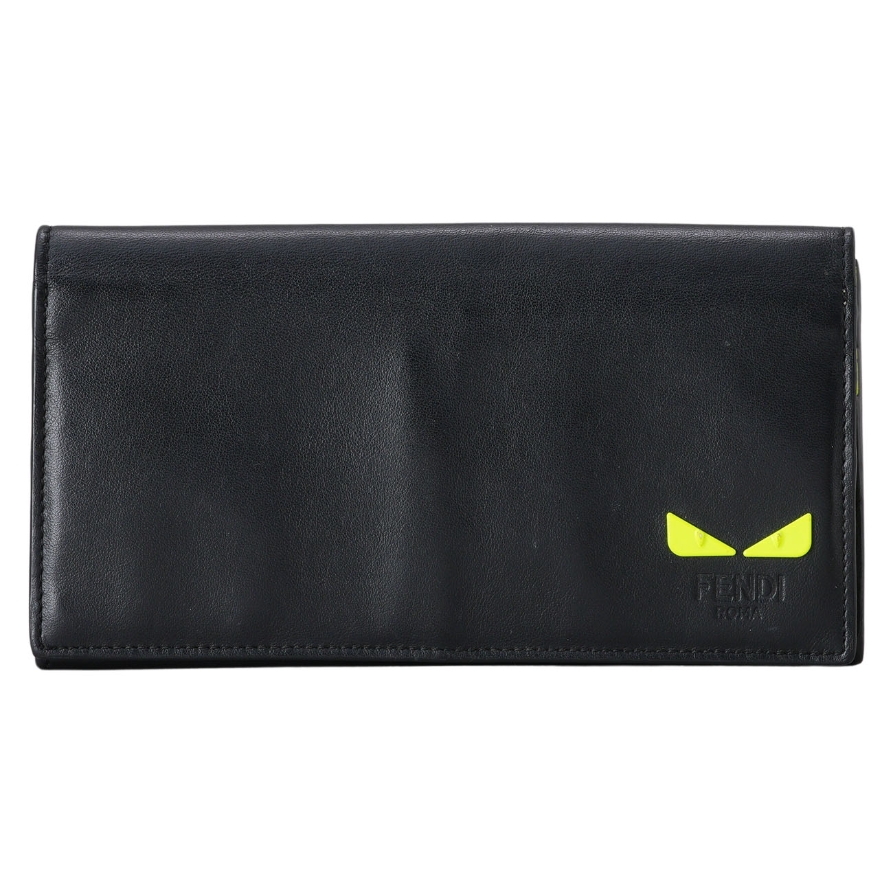 FENDI(USED)펜디 7M0268 몬스터 남성 장지갑