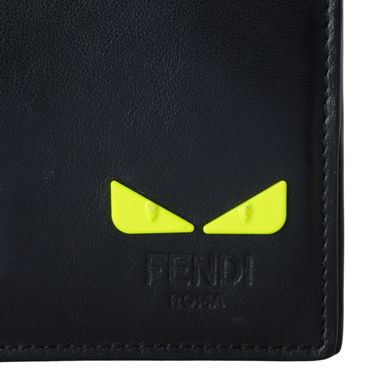 FENDI(USED)펜디 7M0268 몬스터 남성 장지갑