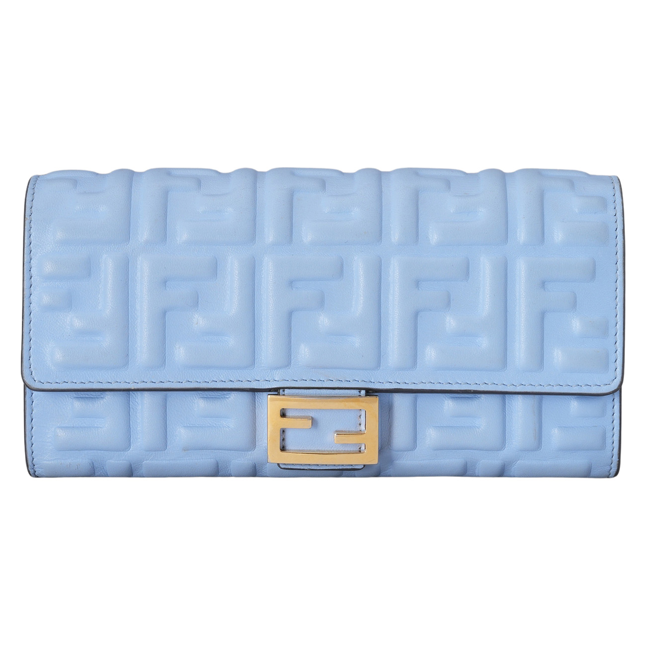 FENDI(USED)펜디 8M0251 FF로고 장지갑