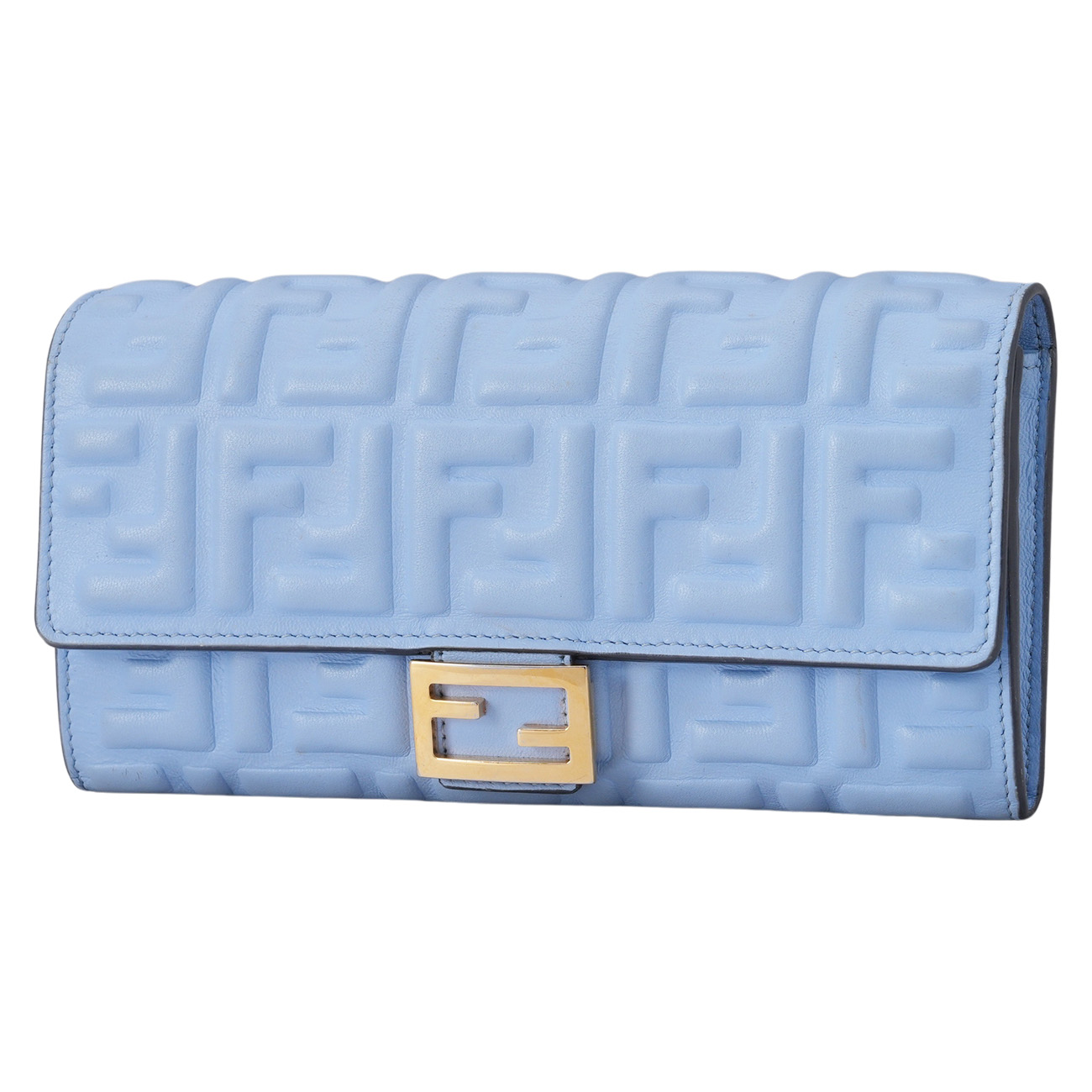 FENDI(USED)펜디 8M0251 FF로고 장지갑