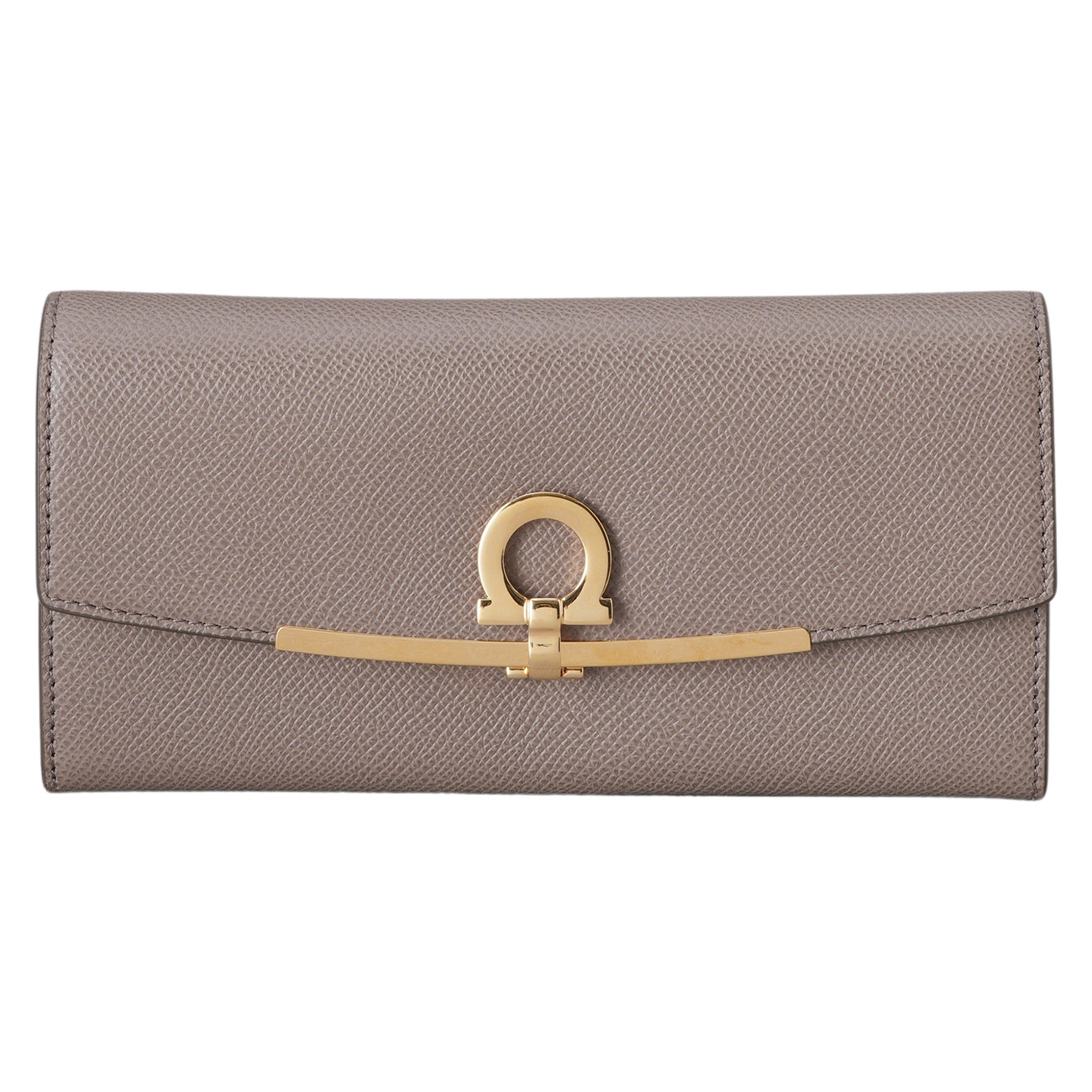 FERRAGAMO(USED)페레가모 간치니 콘티넨탈 장지갑