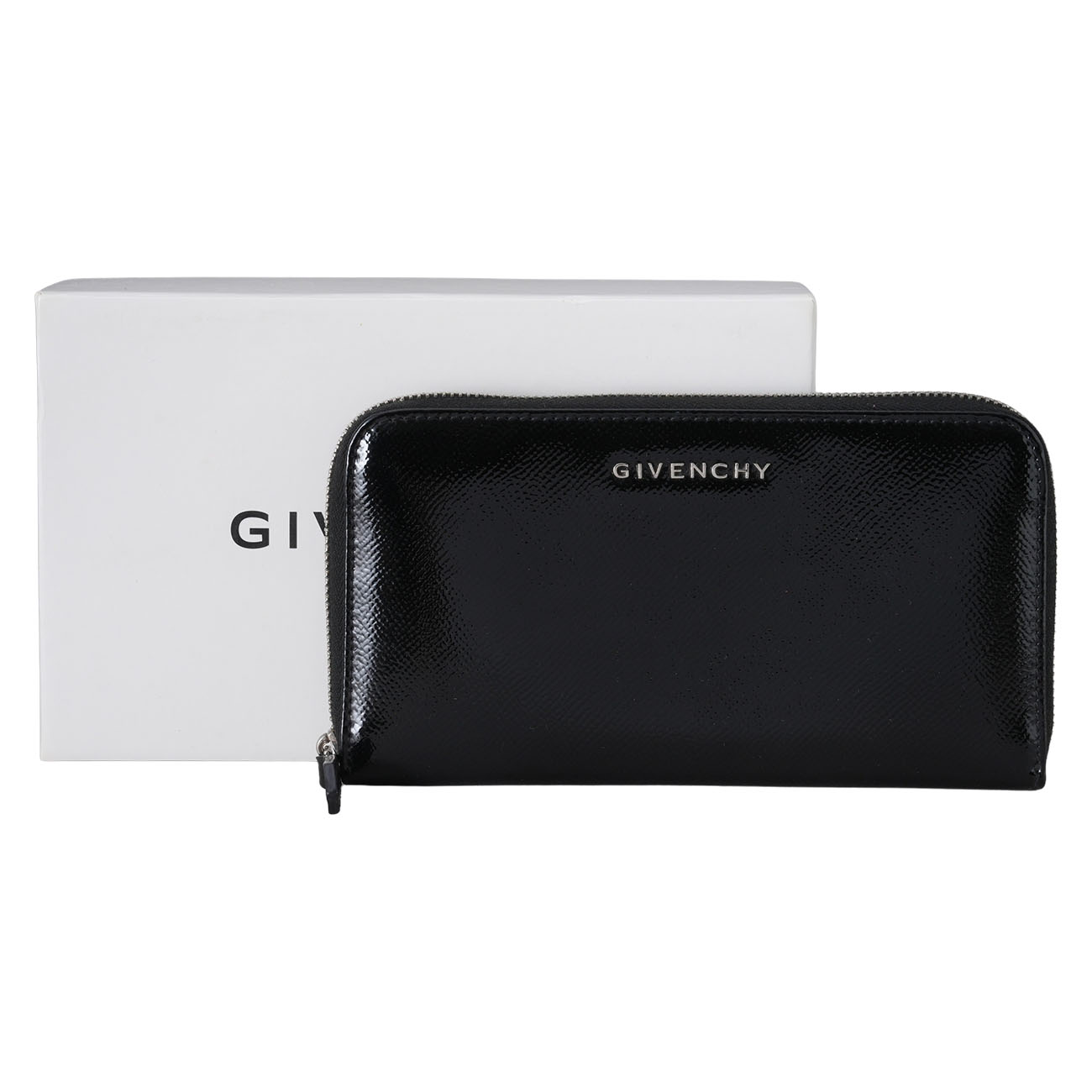 GIVENCHY(USED)지방시 판도라 지퍼 장지갑