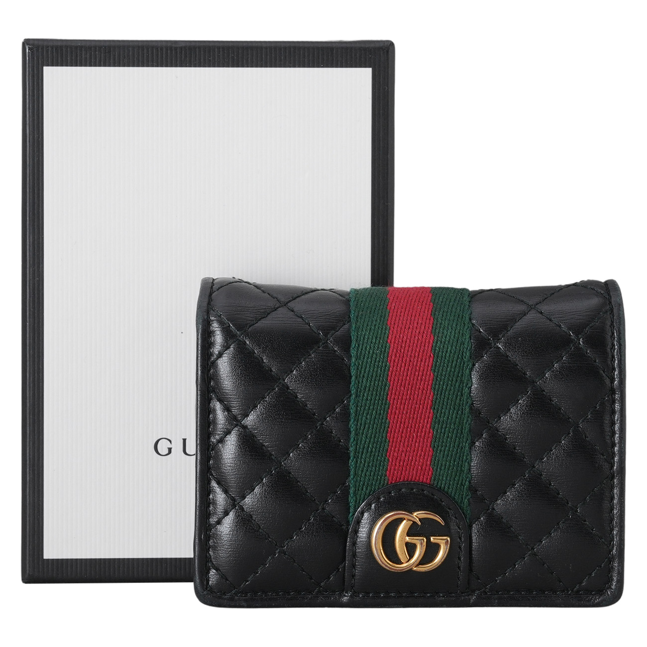 GUCCI(USED)구찌 536453 GG웹 오피디아 퀼팅 지갑
