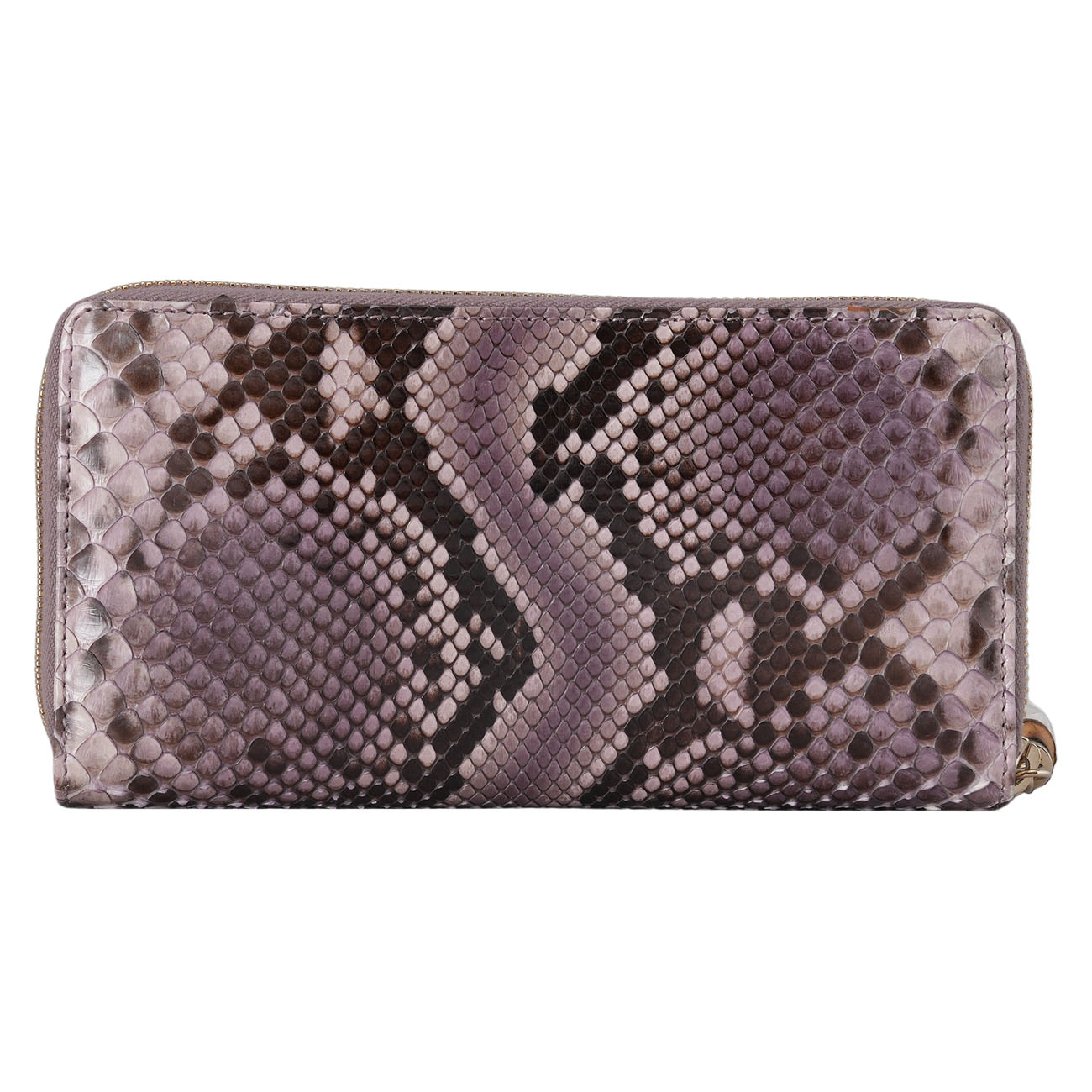 GUCCI(USED)구찌 307984 파이톤 레더 뱀부 장지갑