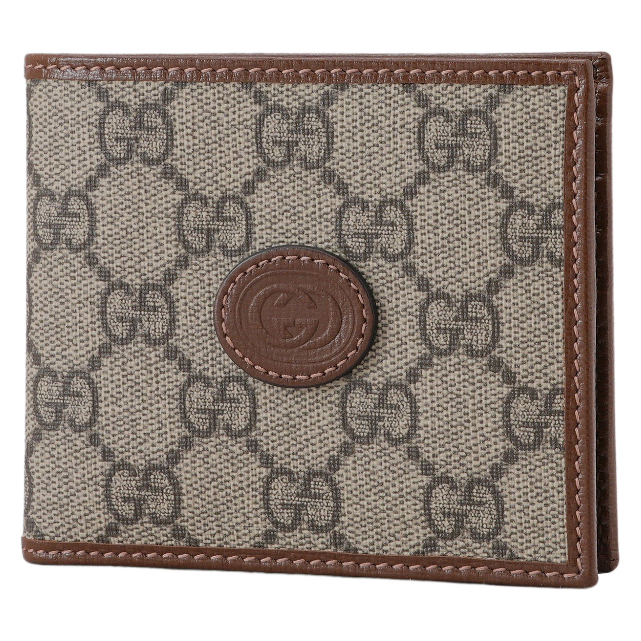 GUCCI(USED)구찌 671652 GG수프림 인터로킹 반지갑