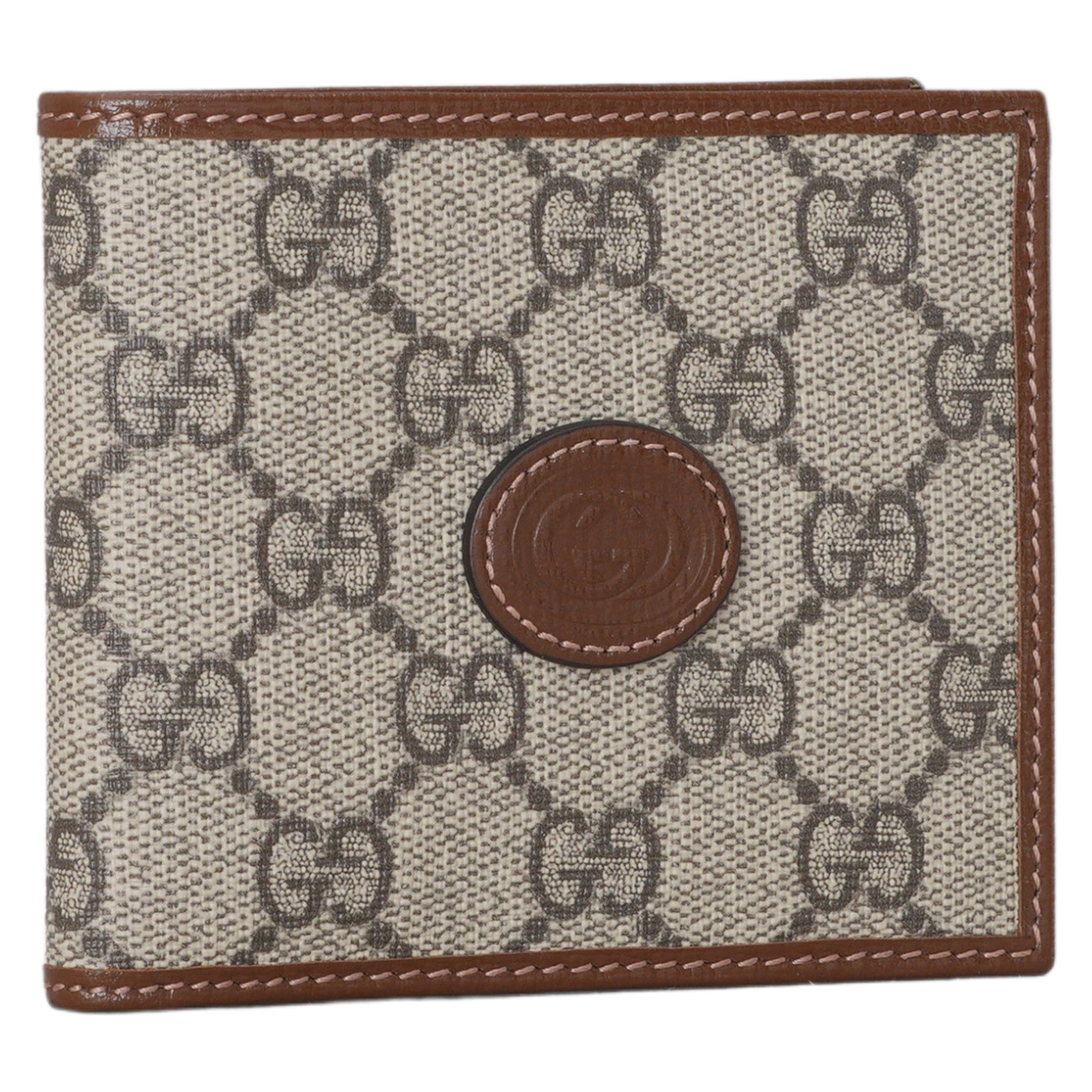 GUCCI(USED)구찌 671652 GG수프림 인터로킹 반지갑