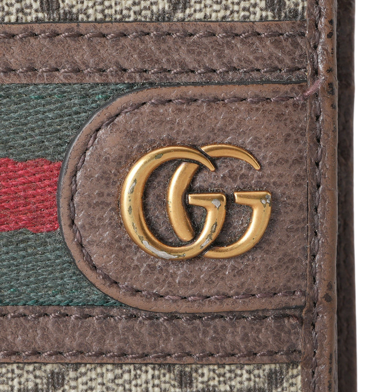 GUCCI(USED)구찌 597606 GG수프림 오피디아 반지갑