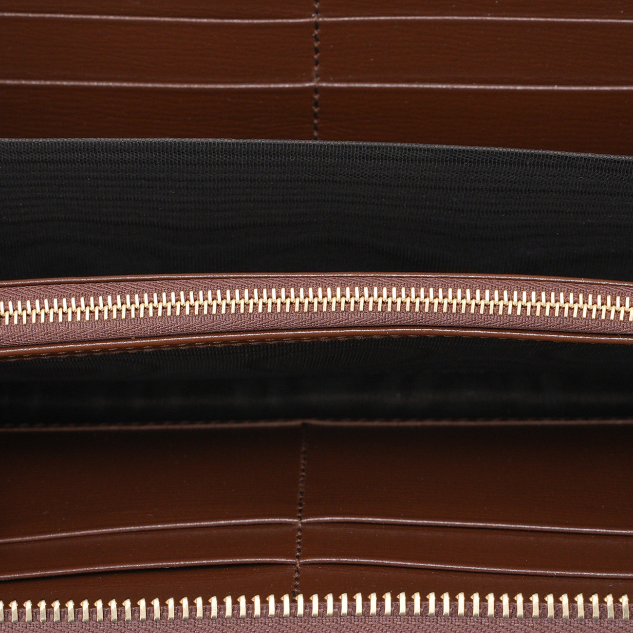 GUCCI(USED)구찌 621889 홀스빗 1955 지퍼 장지갑 브라운