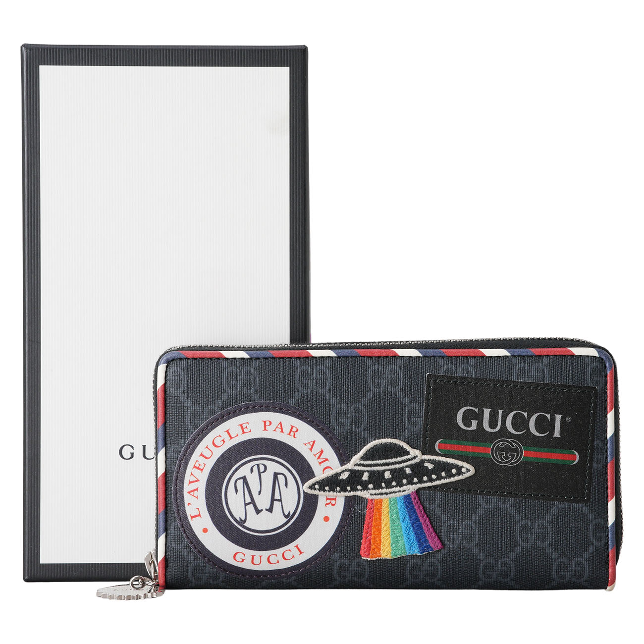 GUCCI(USED)구찌 지퍼 장지갑