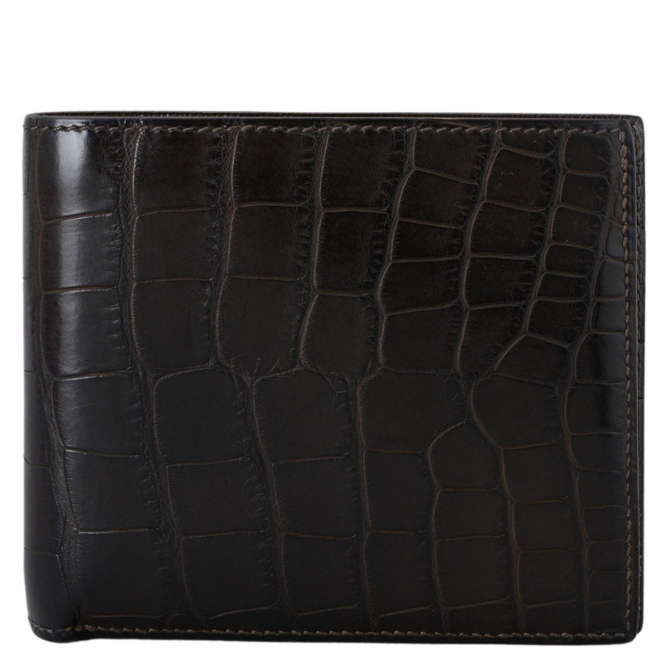 HERMES(USED)에르메스 MC2 반지갑 엘리게이터 와니