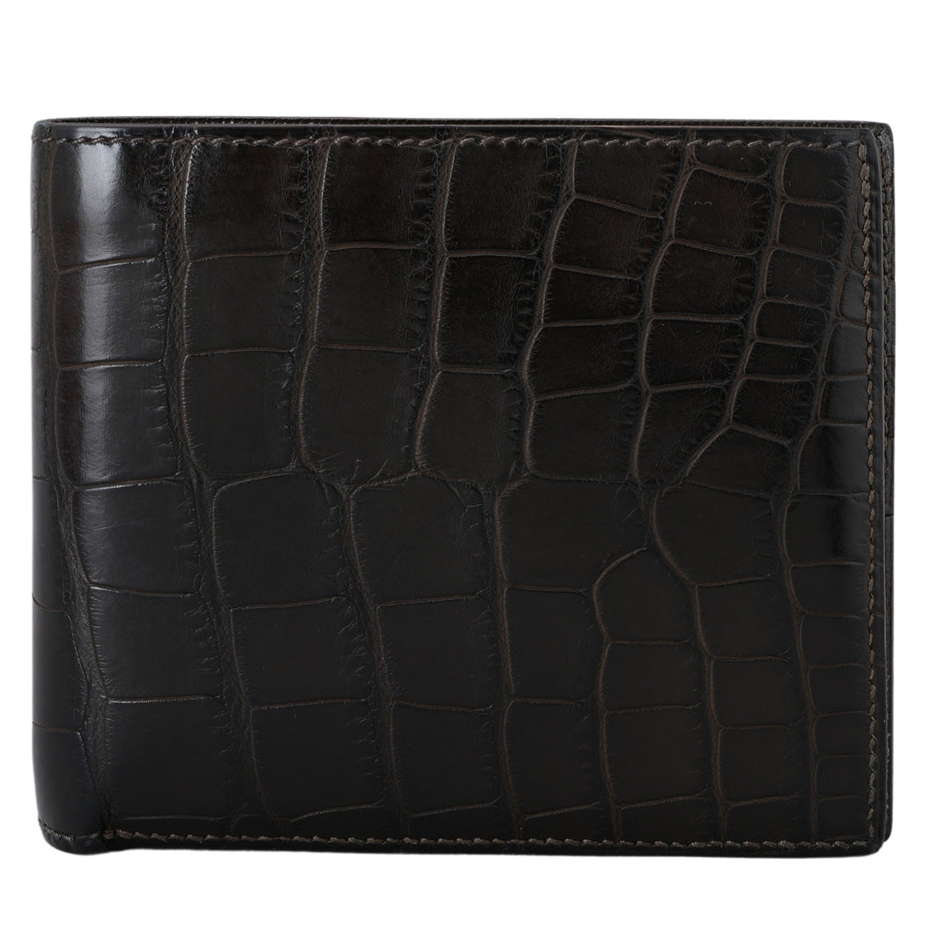 HERMES(USED)에르메스 MC2 반지갑 엘리게이터 와니