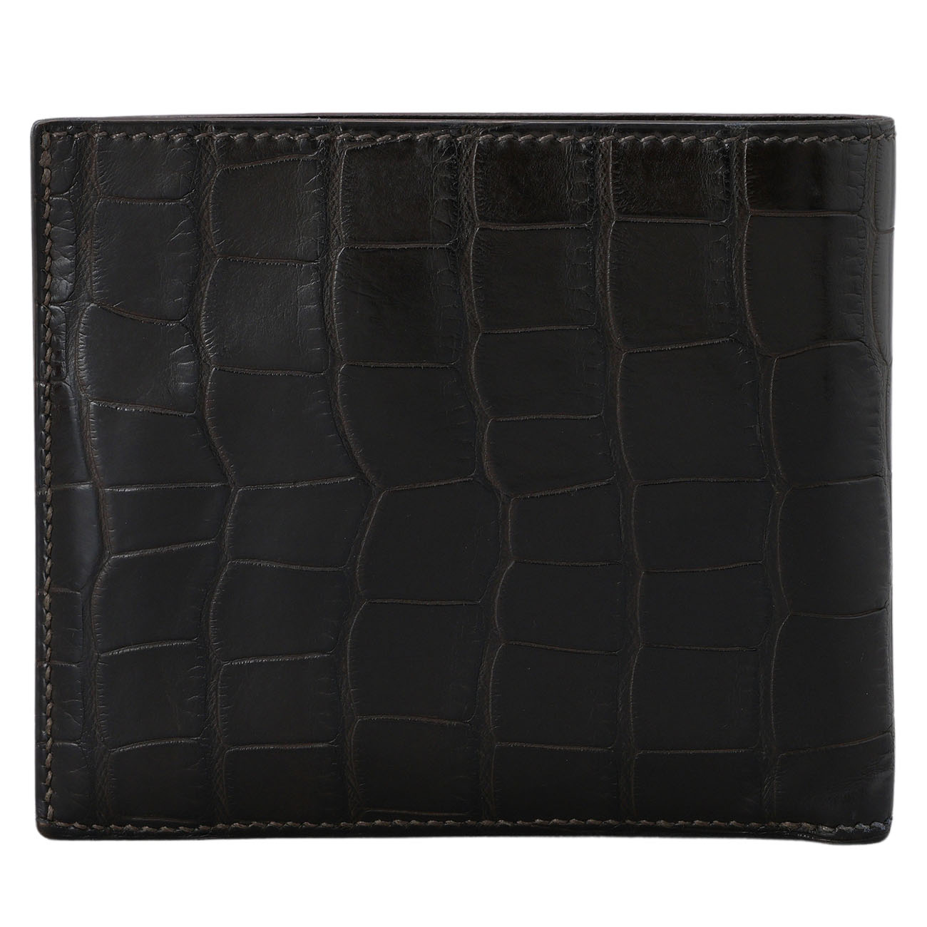 HERMES(USED)에르메스 MC2 반지갑 엘리게이터 와니