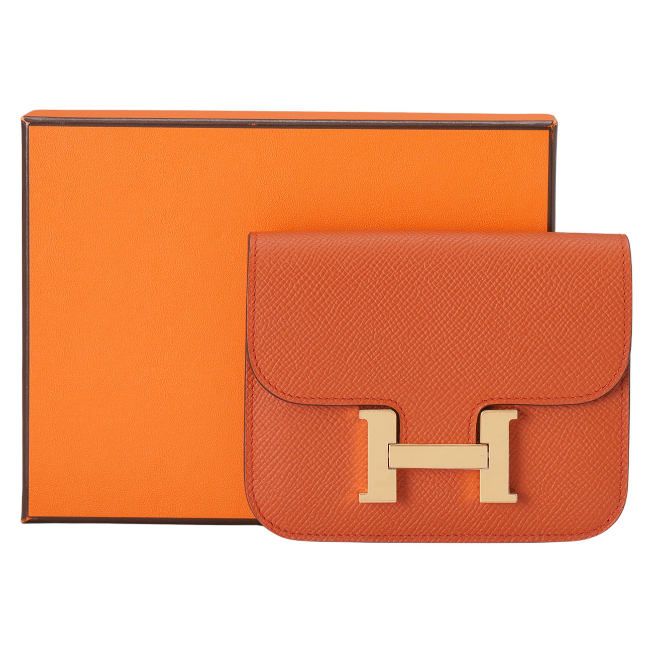 HERMES(USED)에르메스 콘스탄스 슬림 컴팩트 월릿