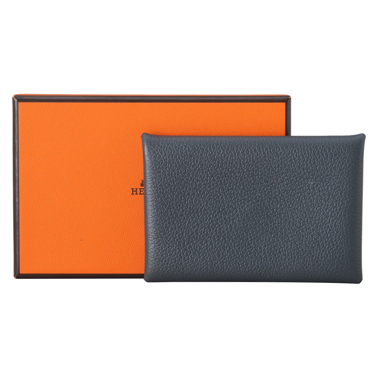 HERMES(USED)에르메스 칼비 카드지갑 그리스 미스티 은장