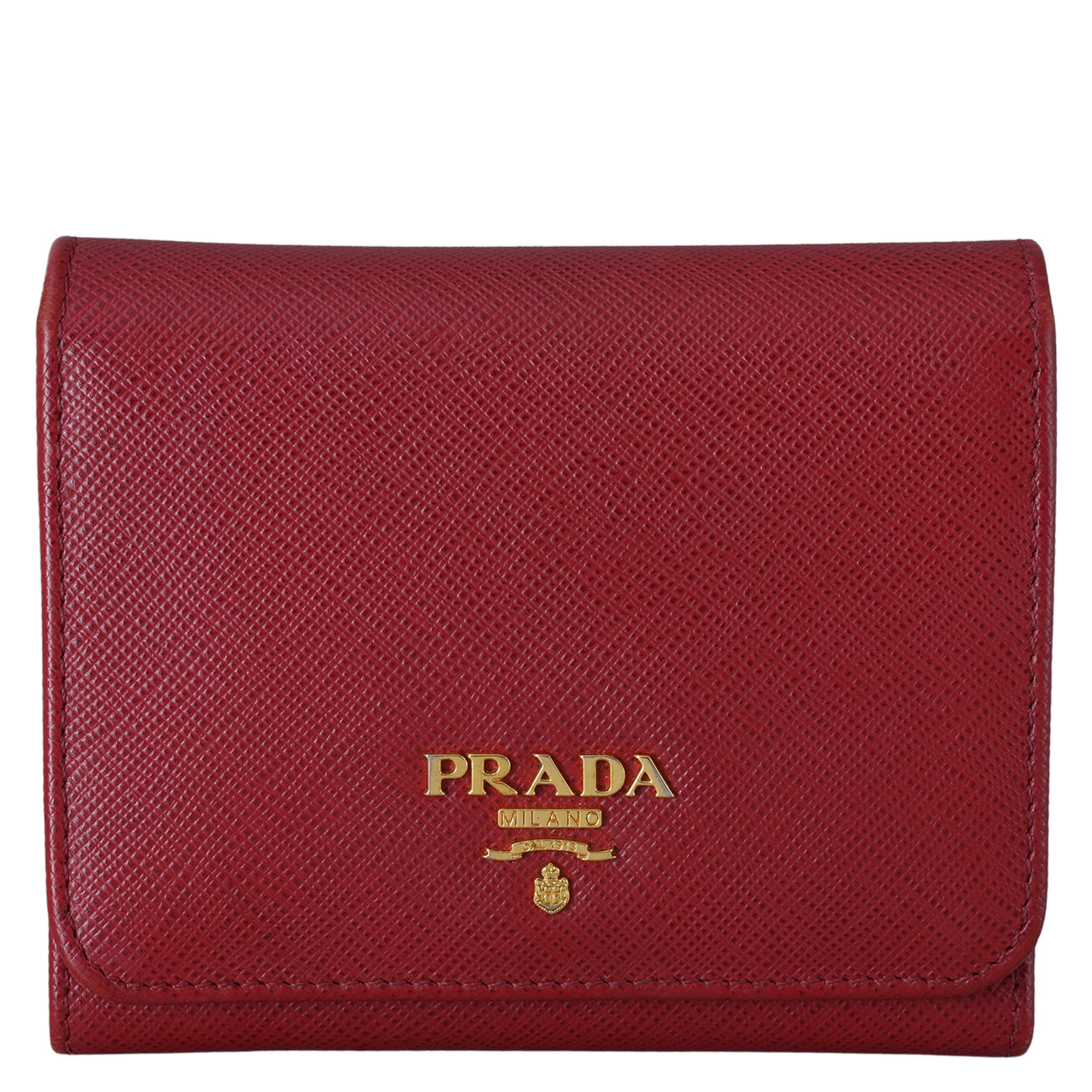 PRADA(USED)프라다 1MH176 사피아노 반지갑