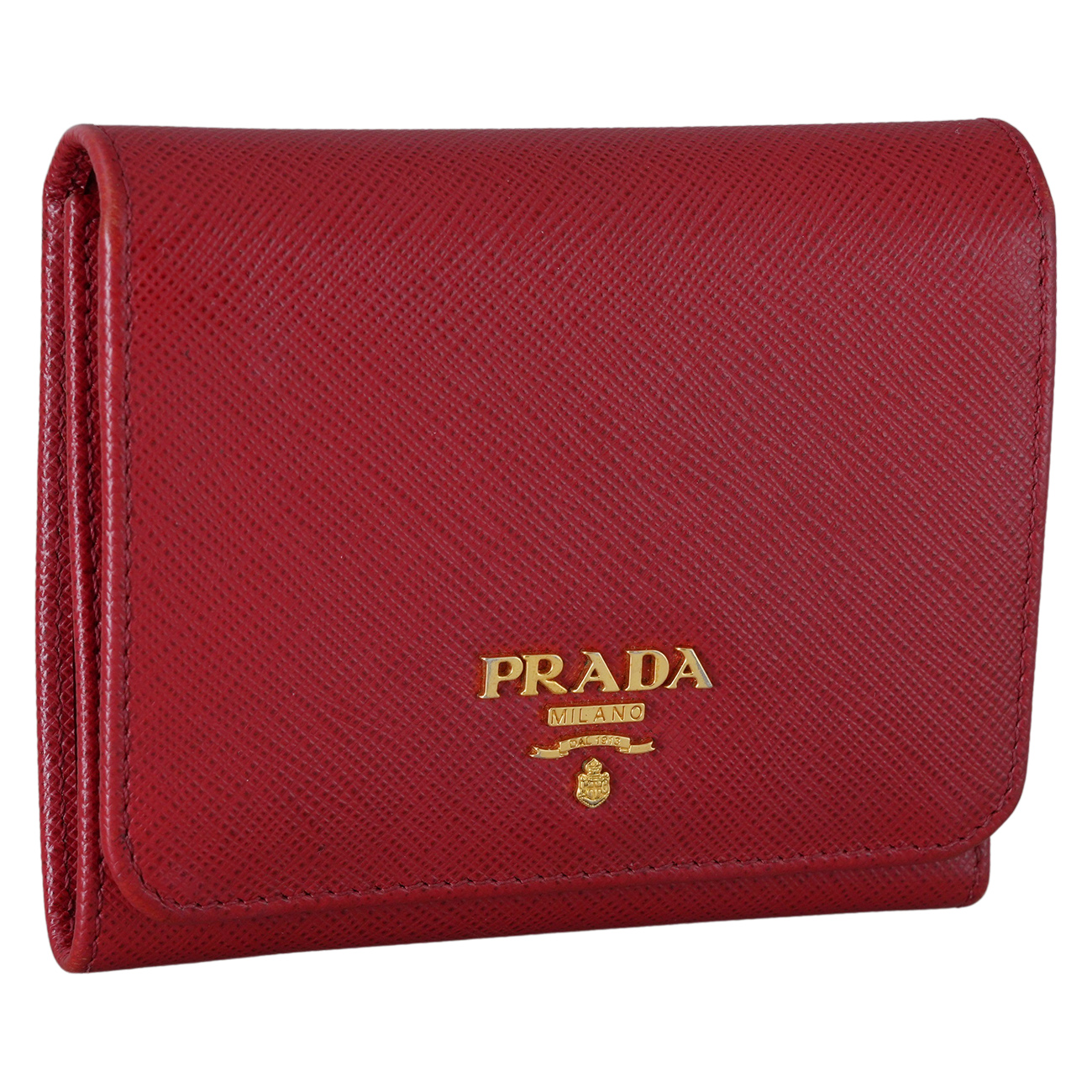 PRADA(USED)프라다 1MH176 사피아노 반지갑