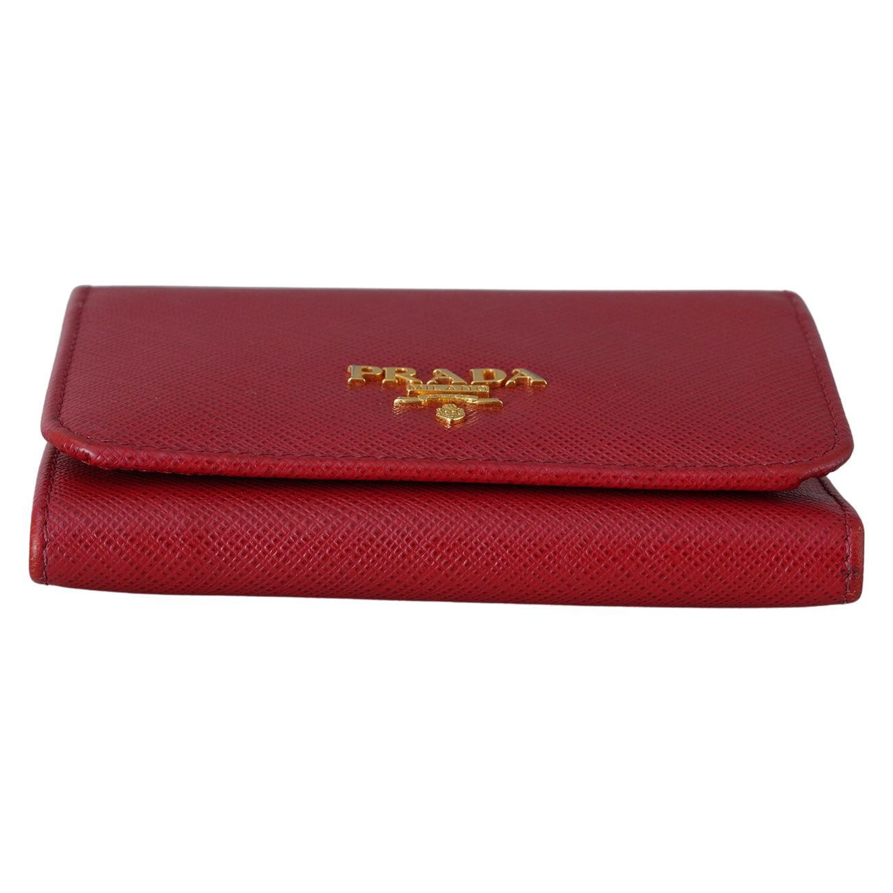 PRADA(USED)프라다 1MH176 사피아노 반지갑