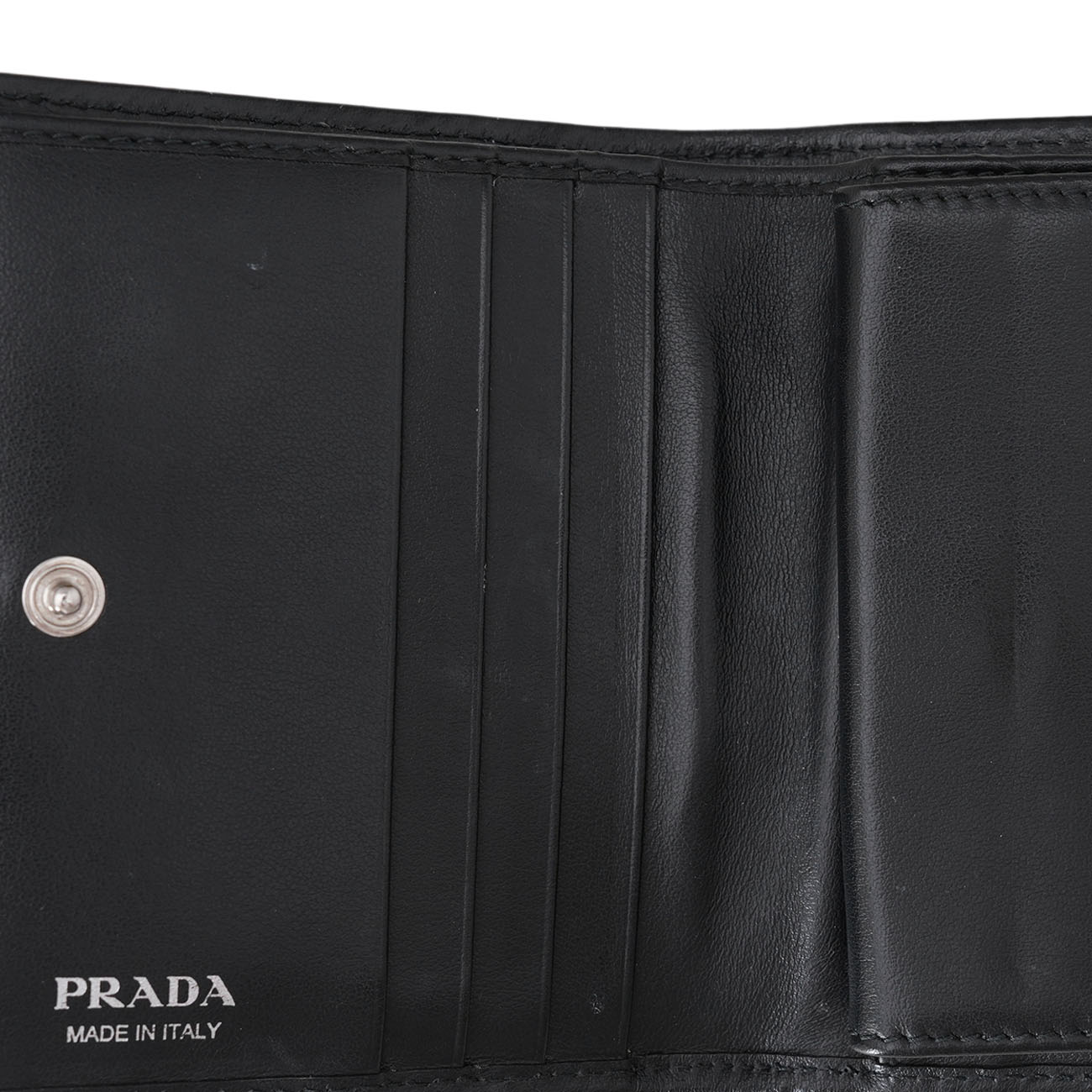 PRADA(USED)프라다 1MV204 다이어그램 반지갑