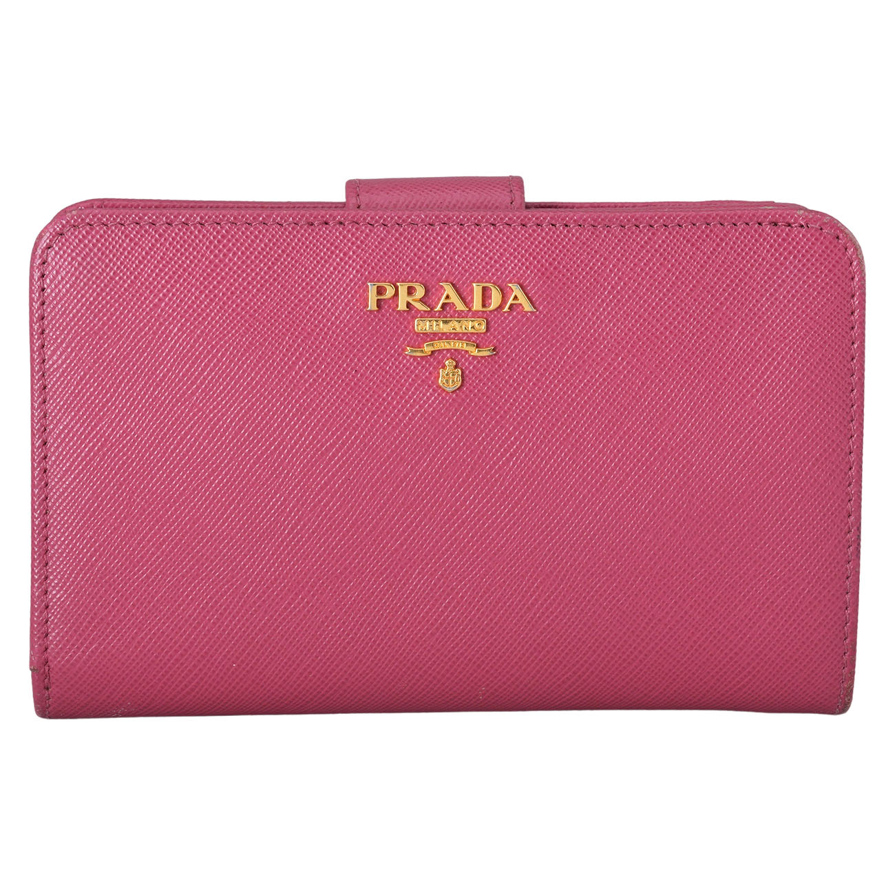 PRADA(USED)프라다 사피아노 지퍼 반지갑