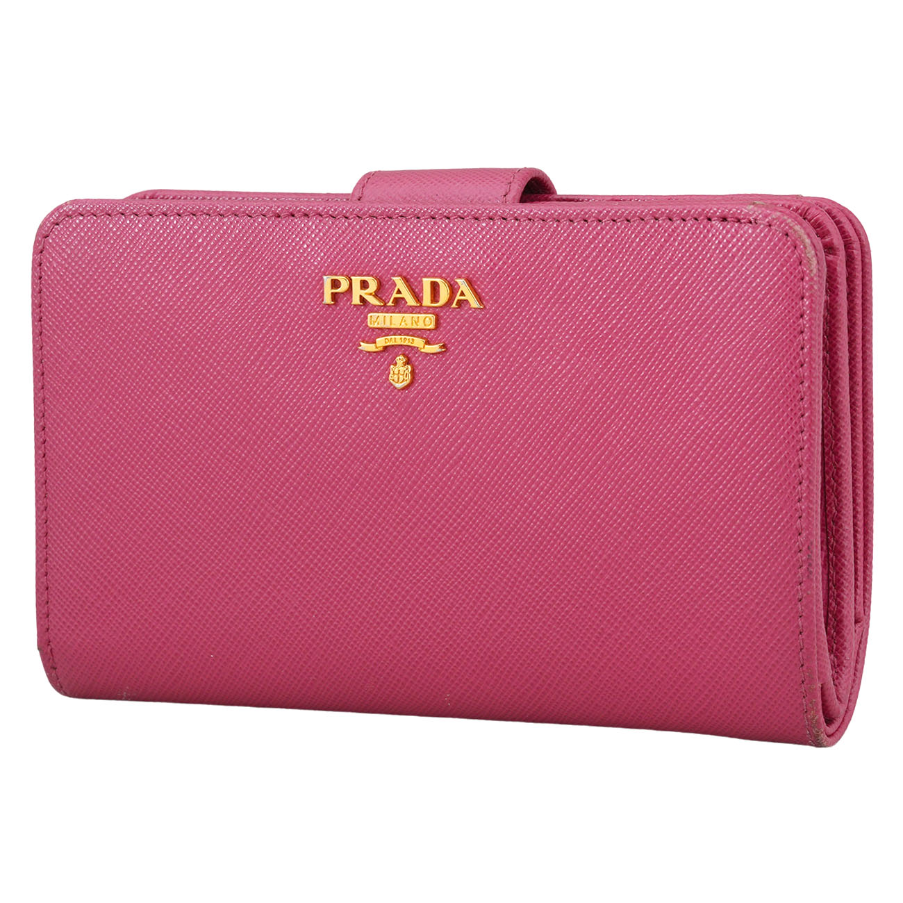 PRADA(USED)프라다 사피아노 지퍼 반지갑