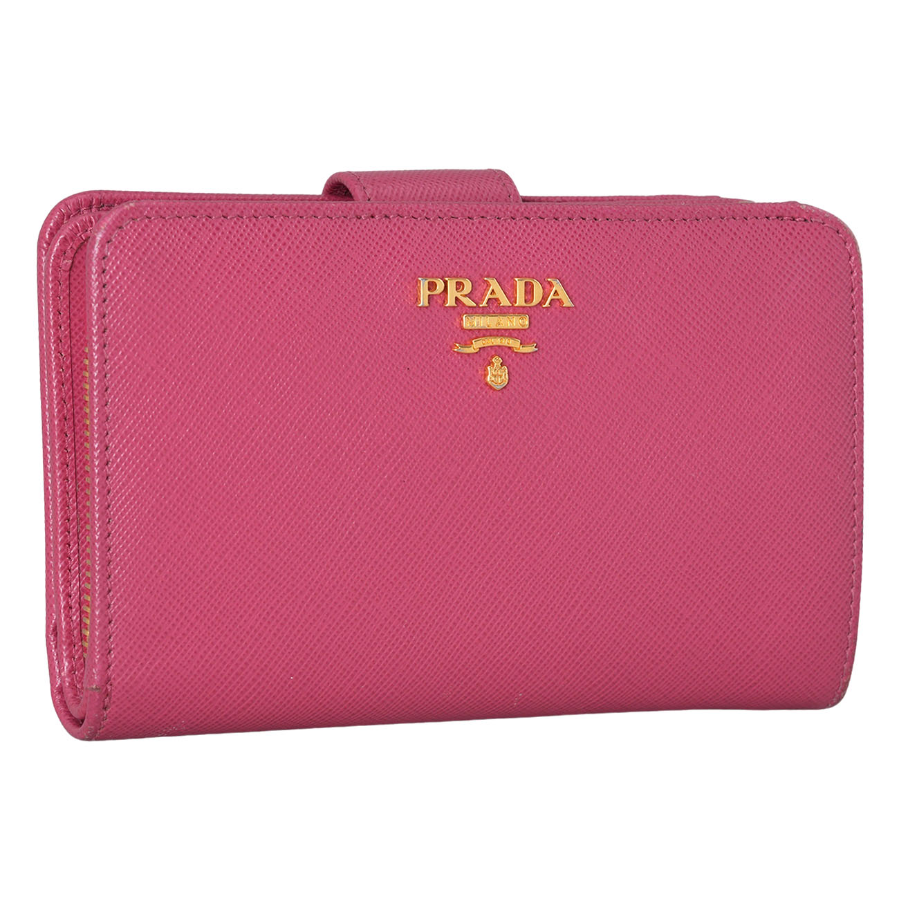 PRADA(USED)프라다 사피아노 지퍼 반지갑