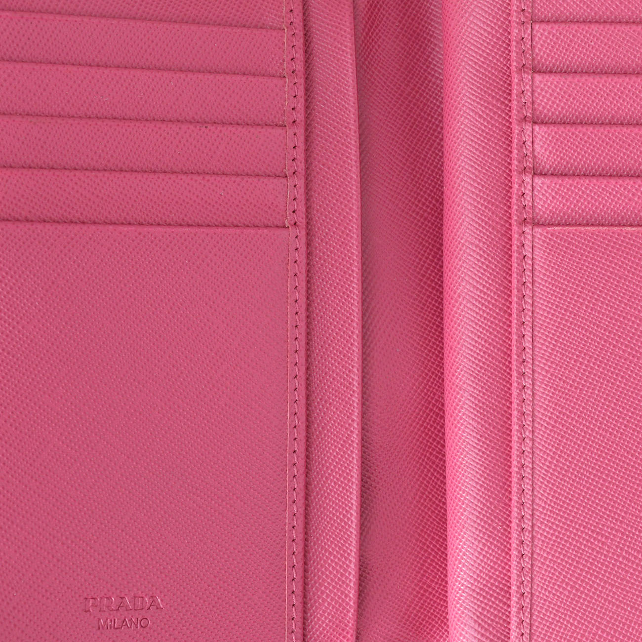 PRADA(USED)프라다 사피아노 지퍼 반지갑