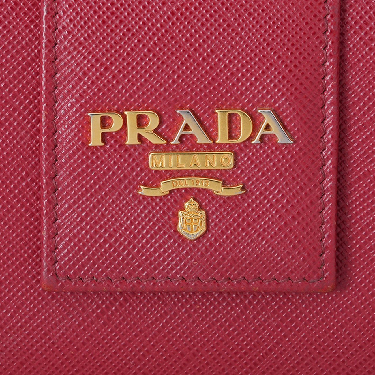 PRADA(USED)프라다 사피아노 플랩 장지갑