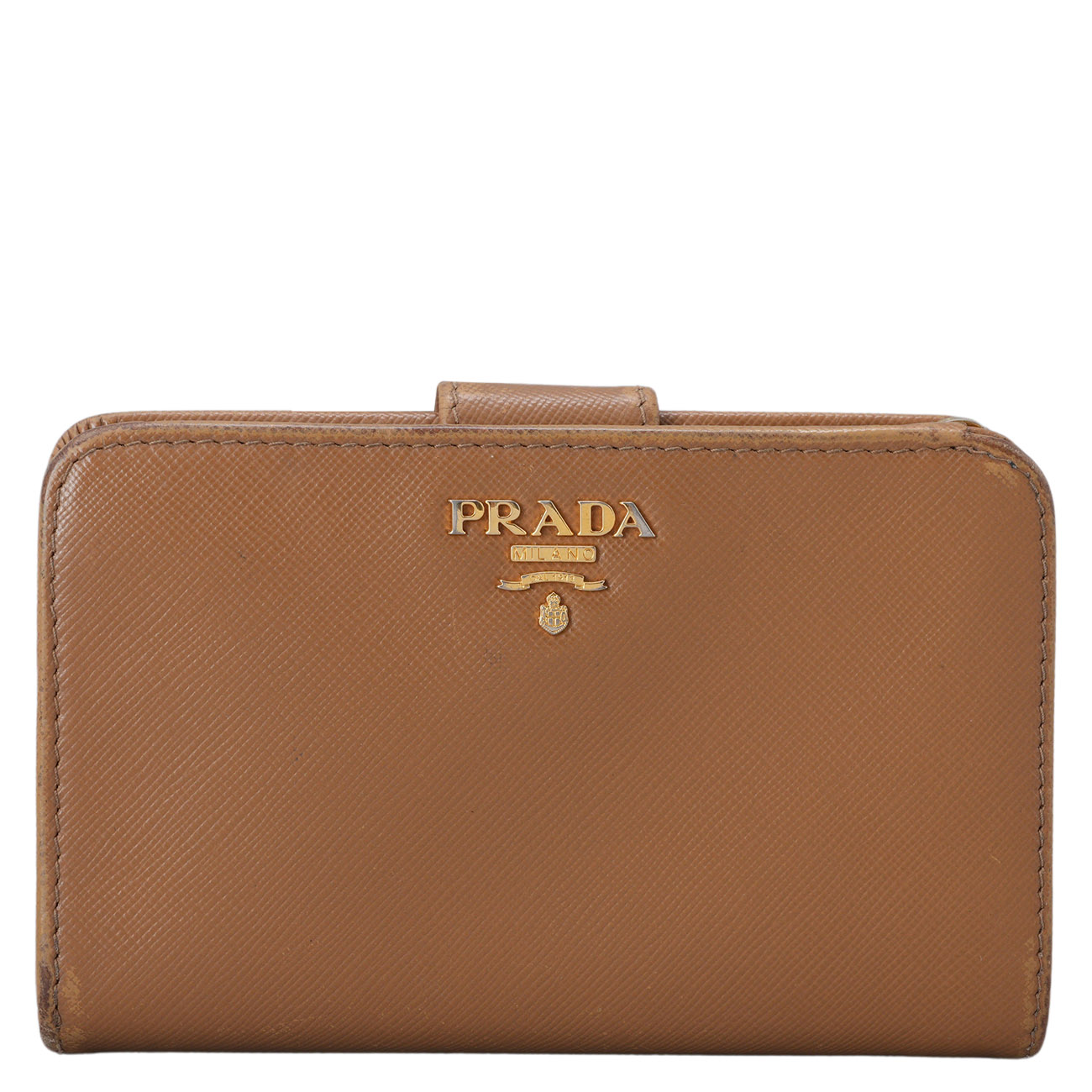 PRADA(USED)프라다 사피아노 지퍼 반지갑