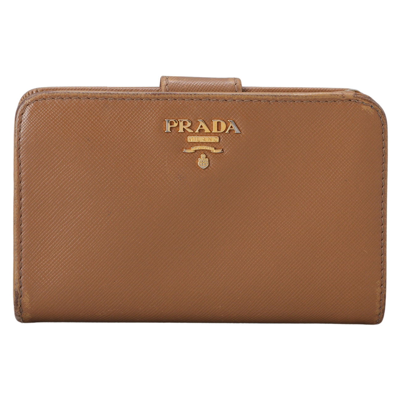PRADA(USED)프라다 사피아노 지퍼 반지갑