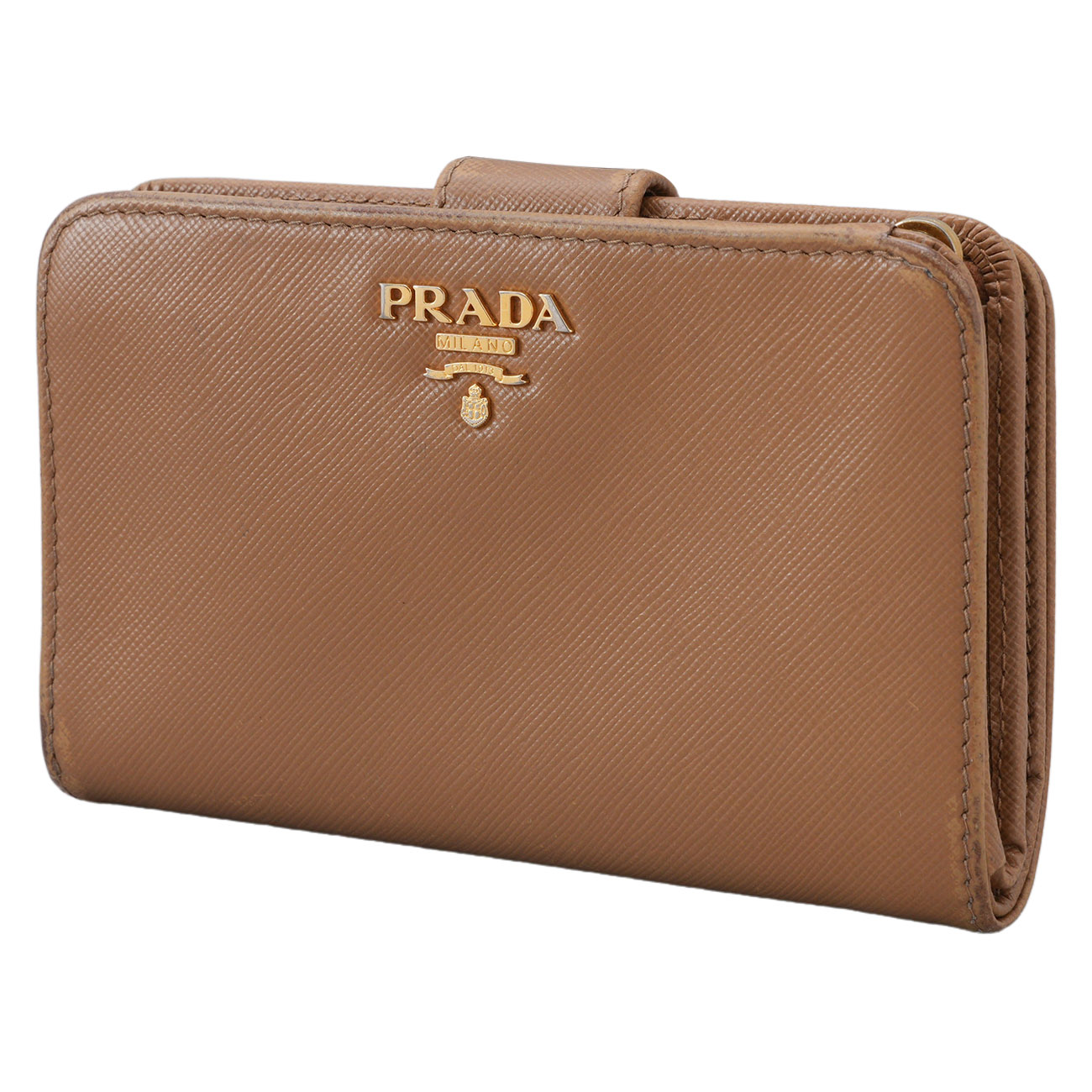 PRADA(USED)프라다 사피아노 지퍼 반지갑
