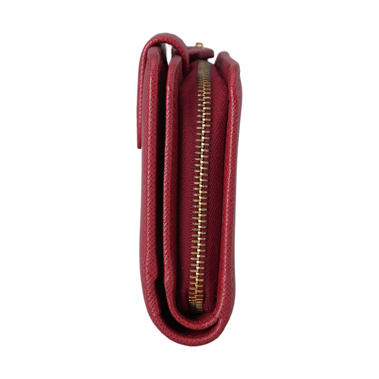 PRADA(USED)프라다 사피아노 지퍼 중지갑