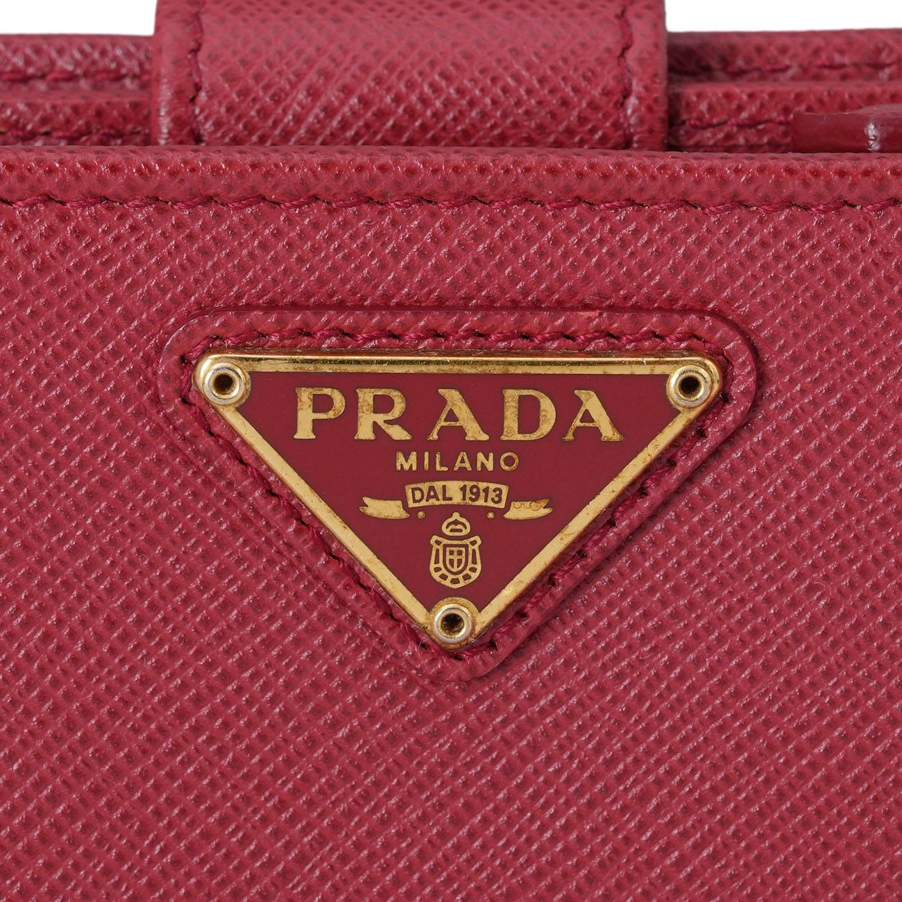 PRADA(USED)프라다 사피아노 지퍼 중지갑